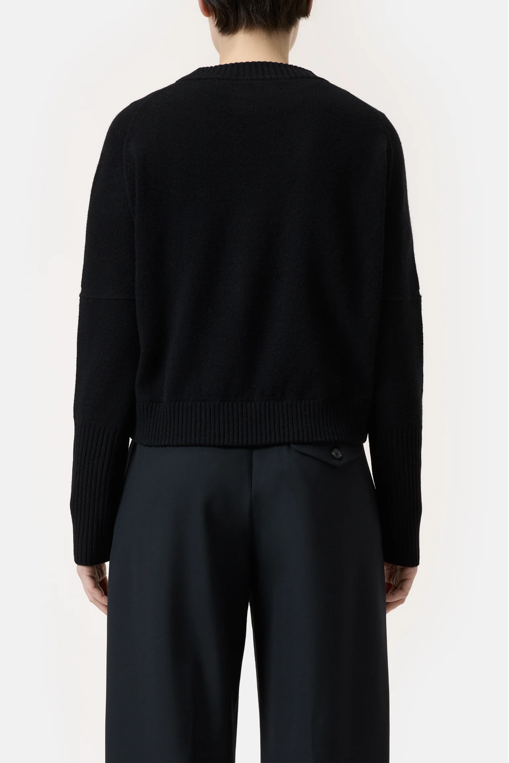 CREW NECK CROPPED 100 Sweater by Closed