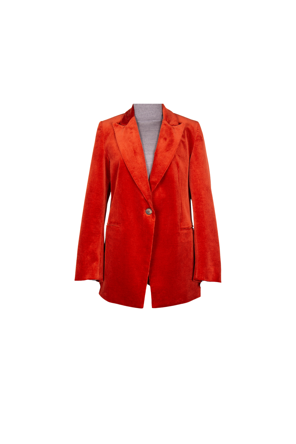 MARIE ORANGE Blazer by Clan Upstairs Private Label