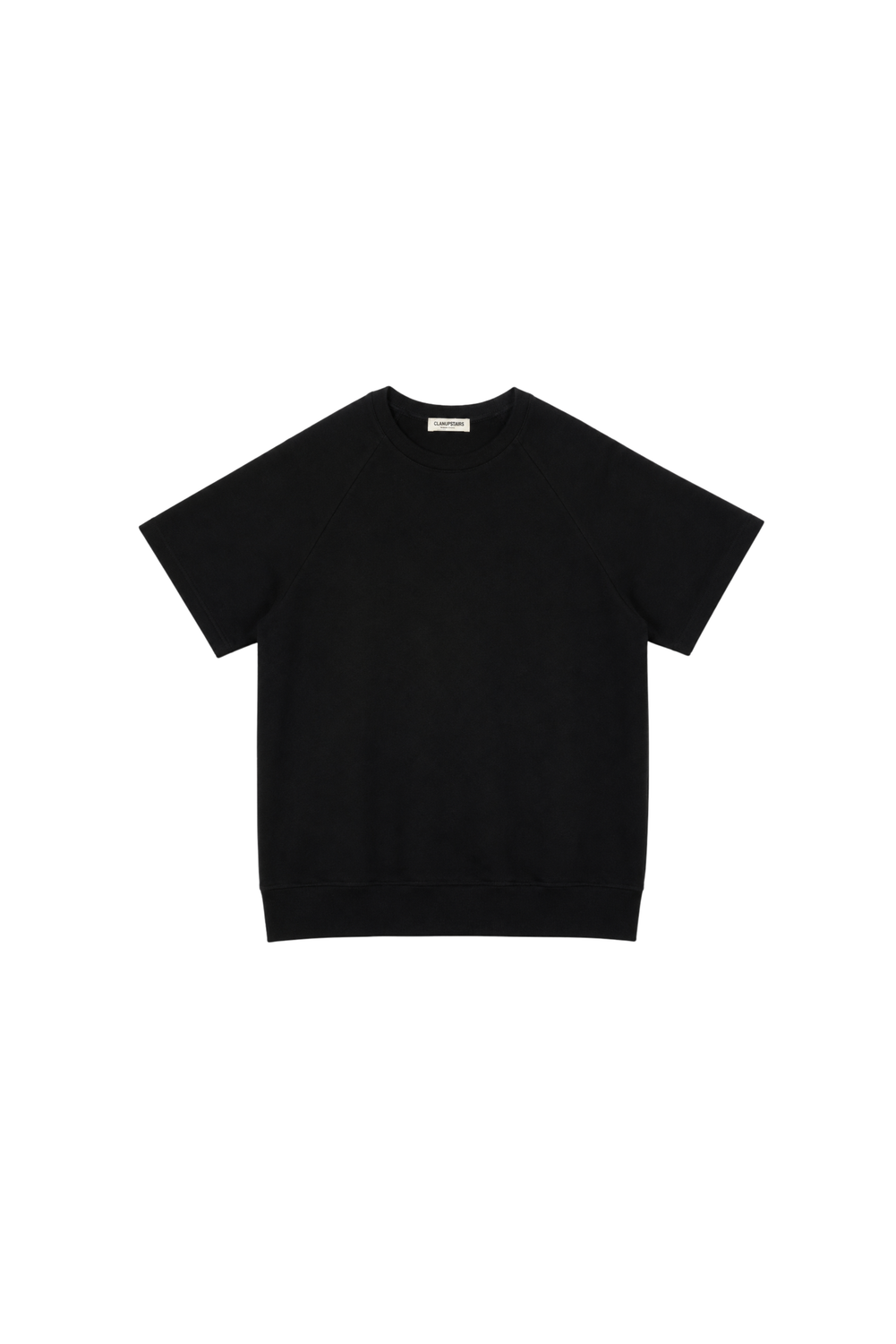 RAGLAN T-SHIRT NERO by Clan Upstairs Private Label