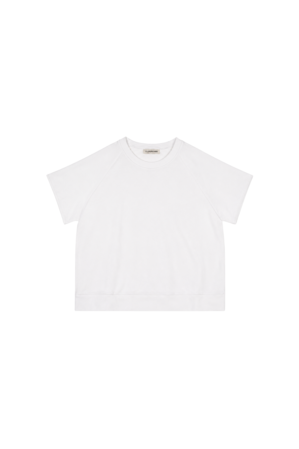 RAGLAN T-SHIRT BIANCO by Clan Upstairs Private Label