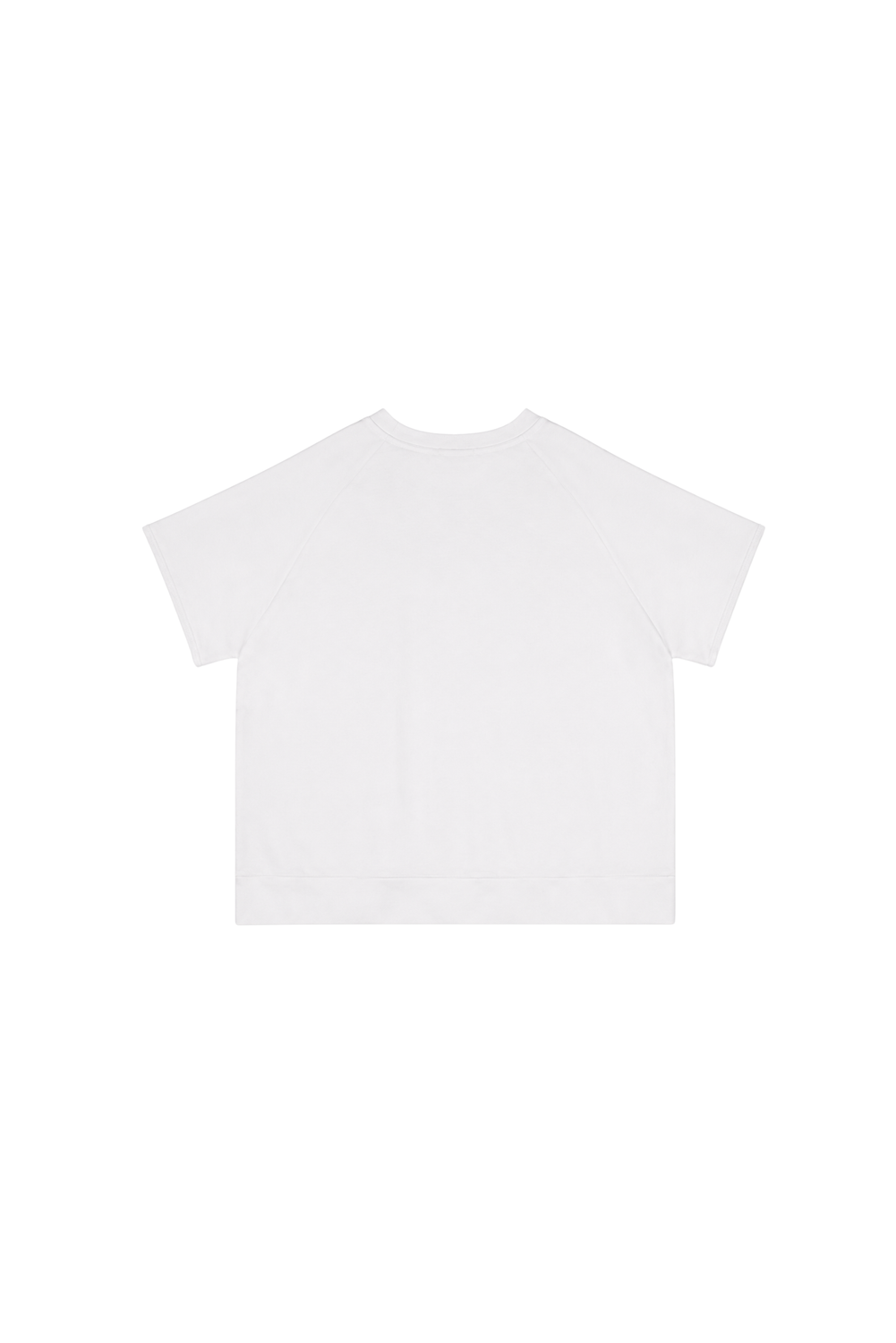 RAGLAN T-SHIRT BIANCO by Clan Upstairs Private Label