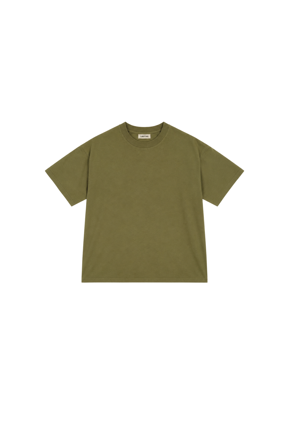 SHORT SLEEVE T-SHIRT KHAKI by Clan Upstairs Private Label