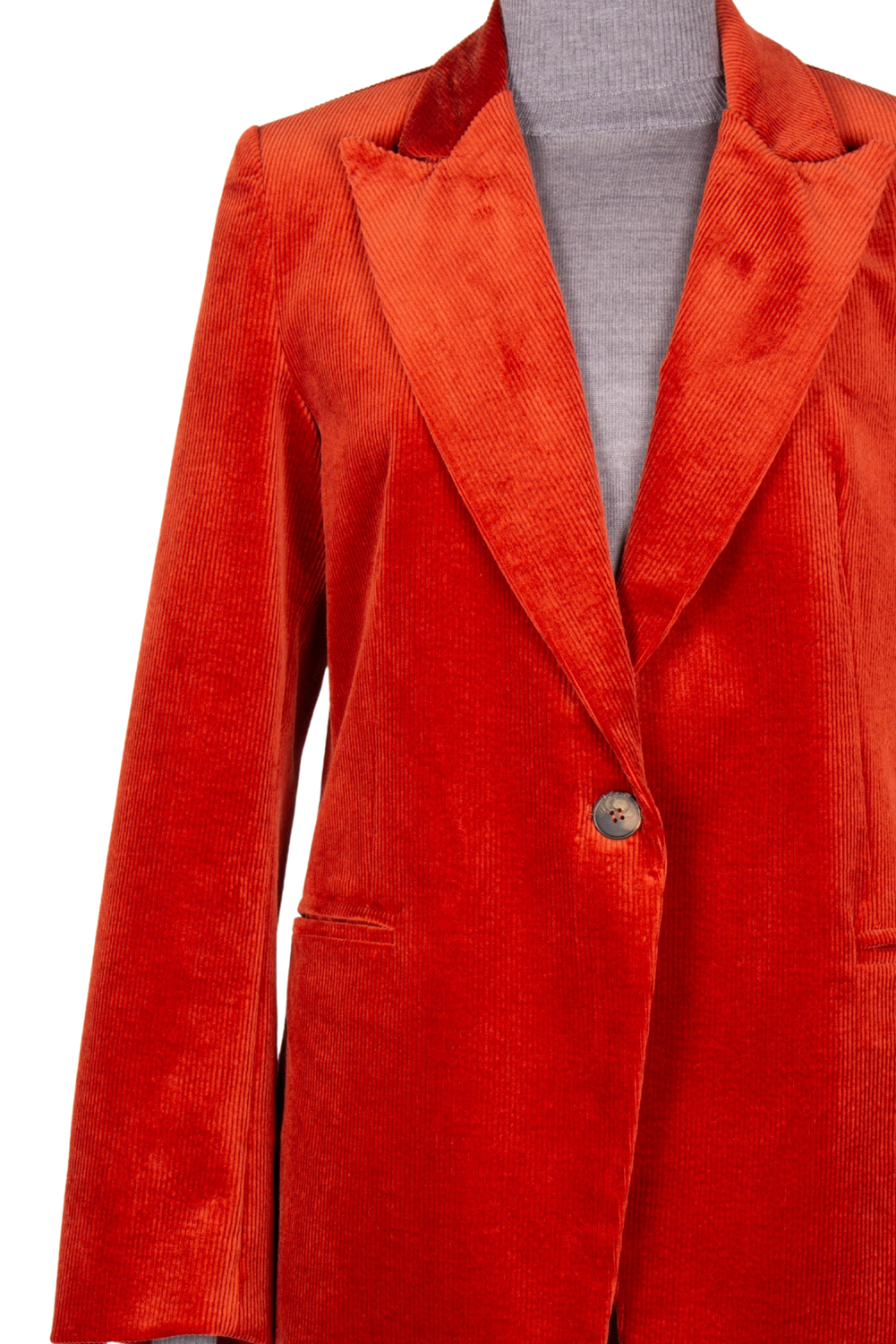 MARIE ORANGE Blazer by Clan Upstairs Private Label