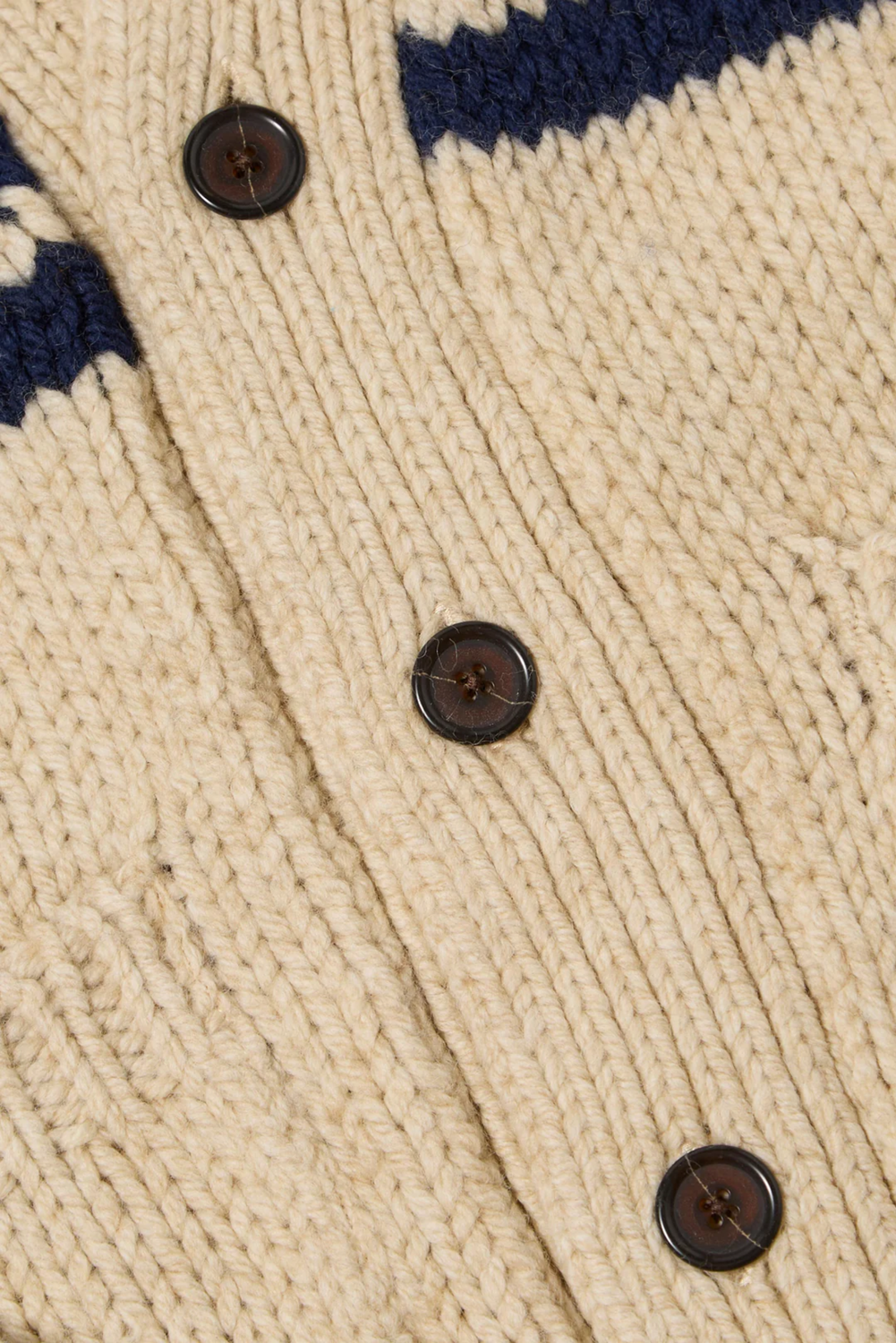 LANGDALE SAND Cardigan by Universal Works