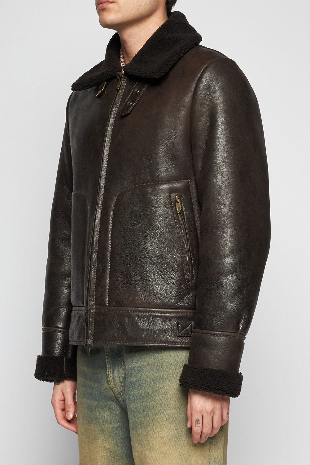 DIES DARK BROWN Jacket by Clan Upstairs