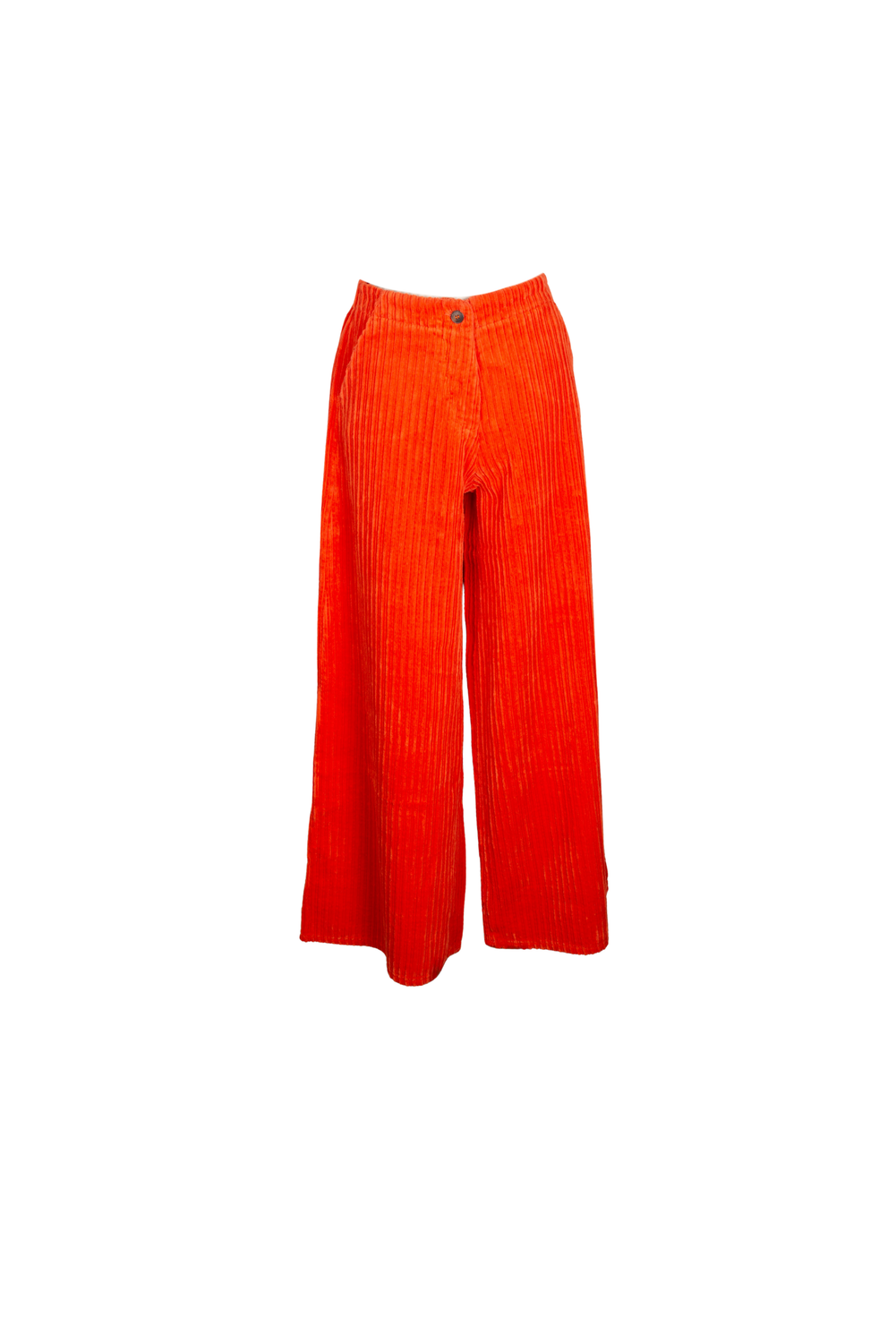 CAROL CORDUROY ROCCIA ORANGE Trousers by Clan Upstairs Private Label