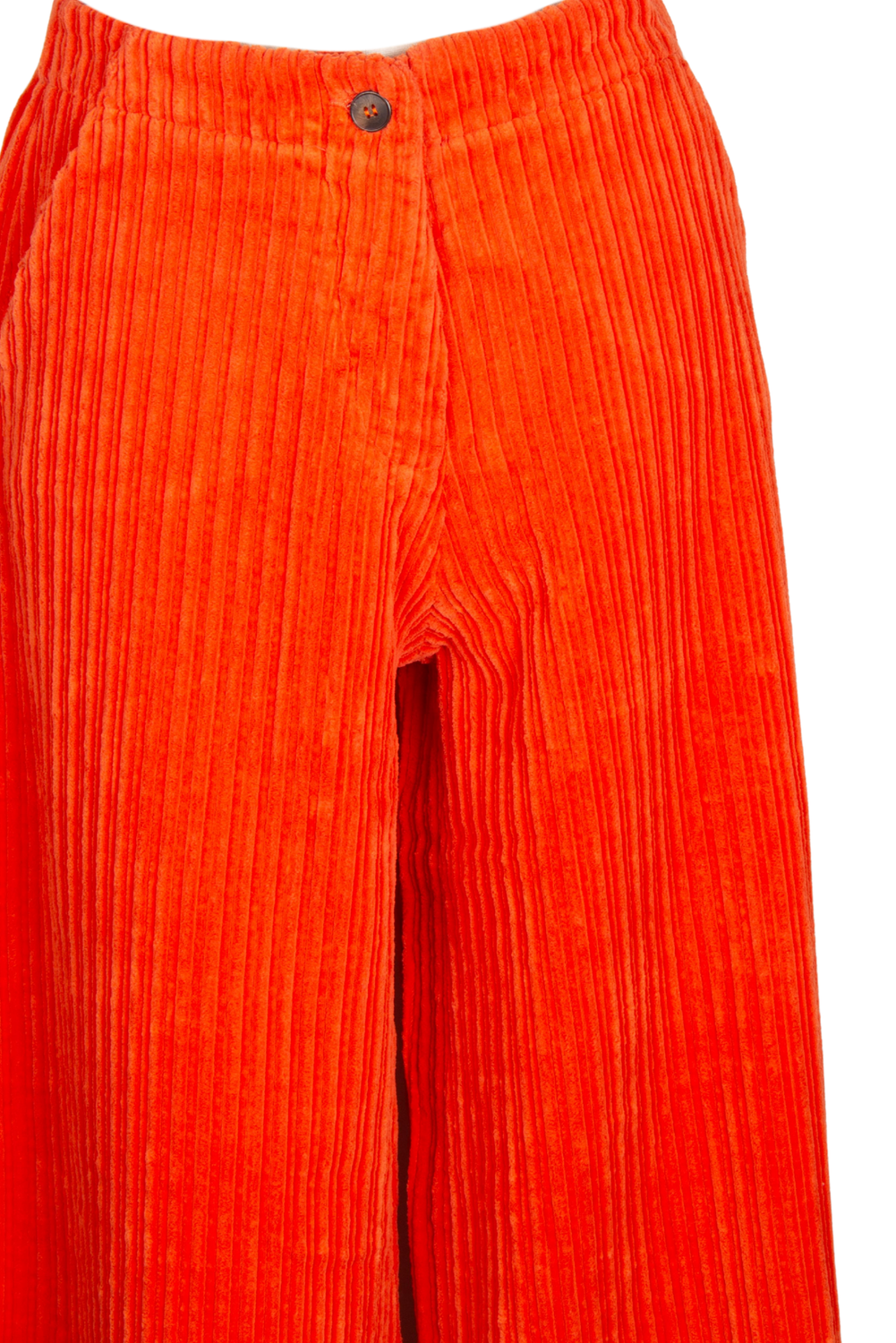 CAROL CORDUROY ROCCIA ORANGE Trousers by Clan Upstairs Private Label