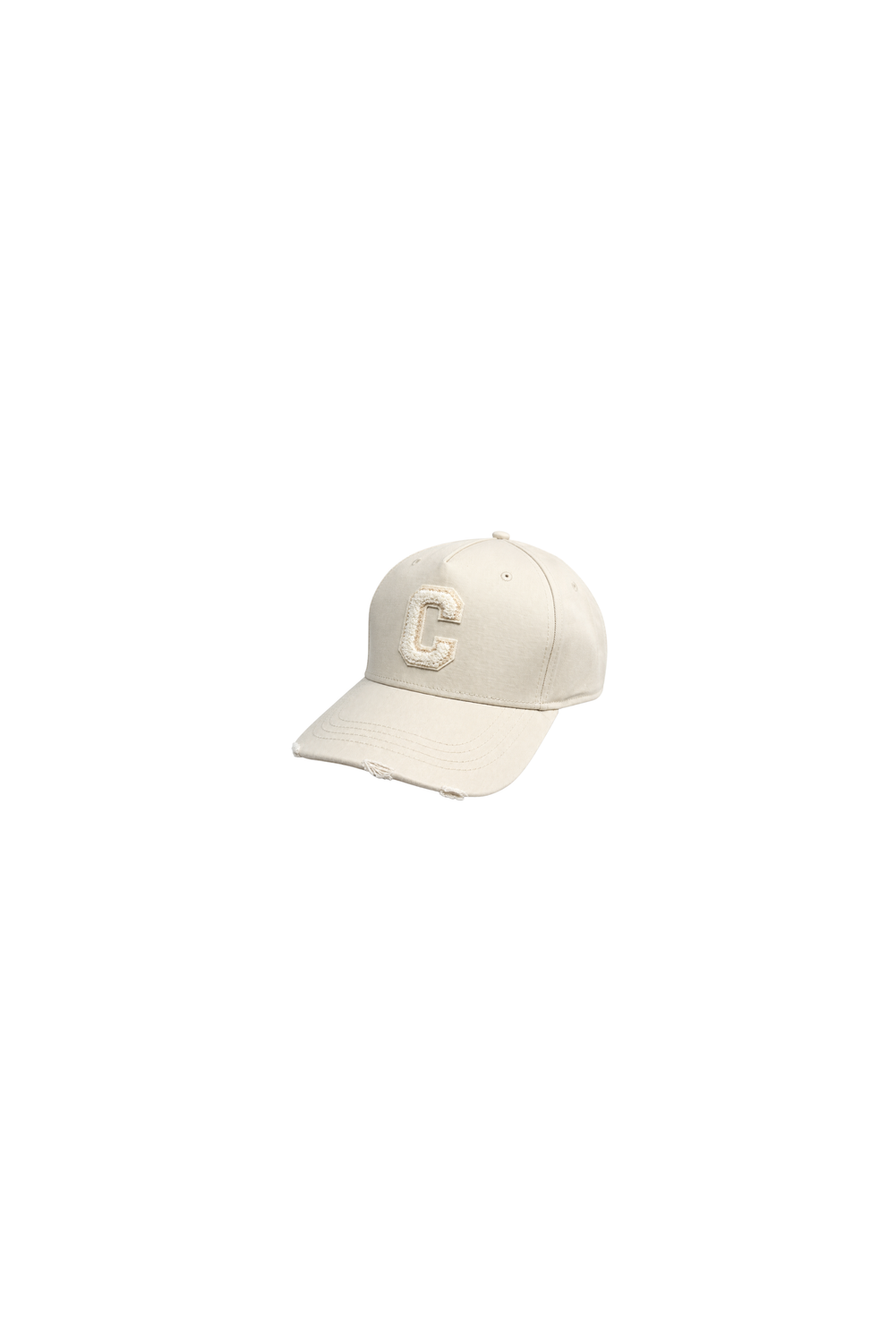 'CLAN' LOGO AVORY Baseball Cap by Clan Upstairs Private Label