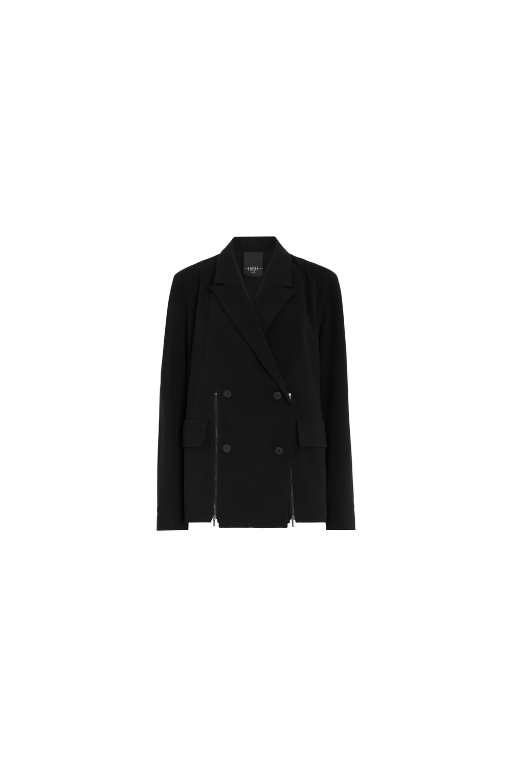 FRAZZLE DOUBLE-BREASTED BLAZER by HIGH LAB