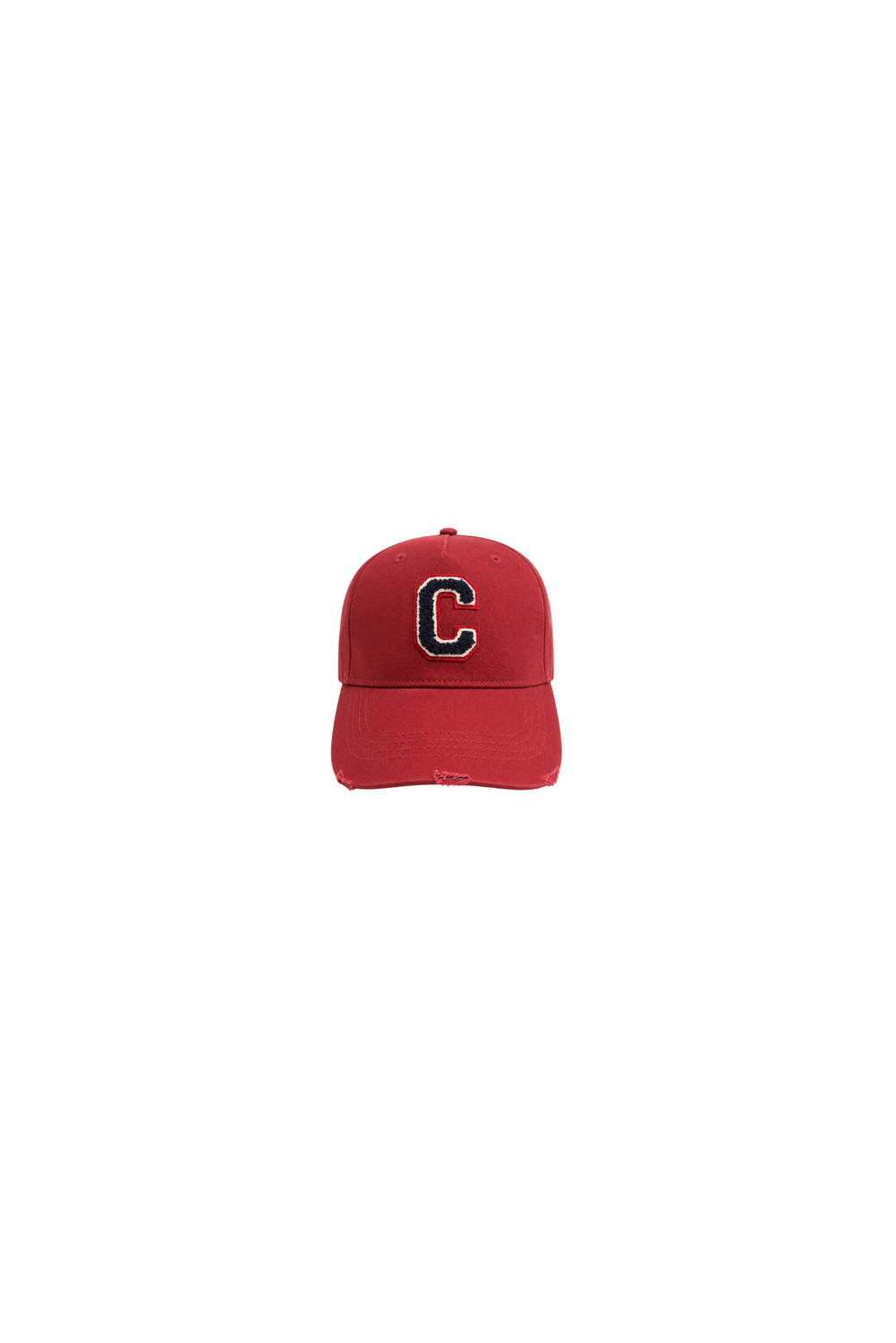 'CLAN' LOGO RED Baseball Cap by Clan Upstairs Private Label