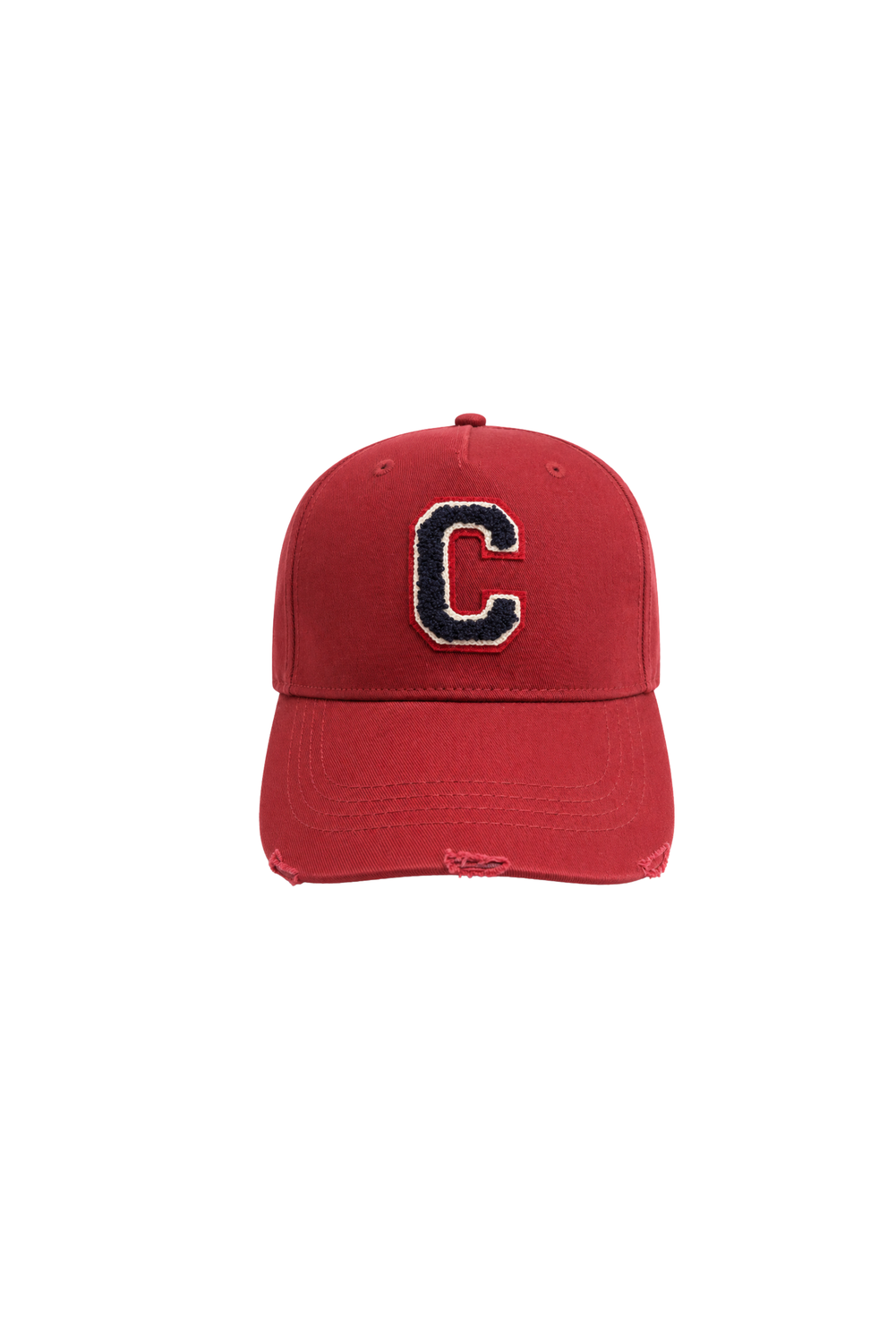 'CLAN' LOGO RED Baseball Cap by Clan Upstairs Private Label