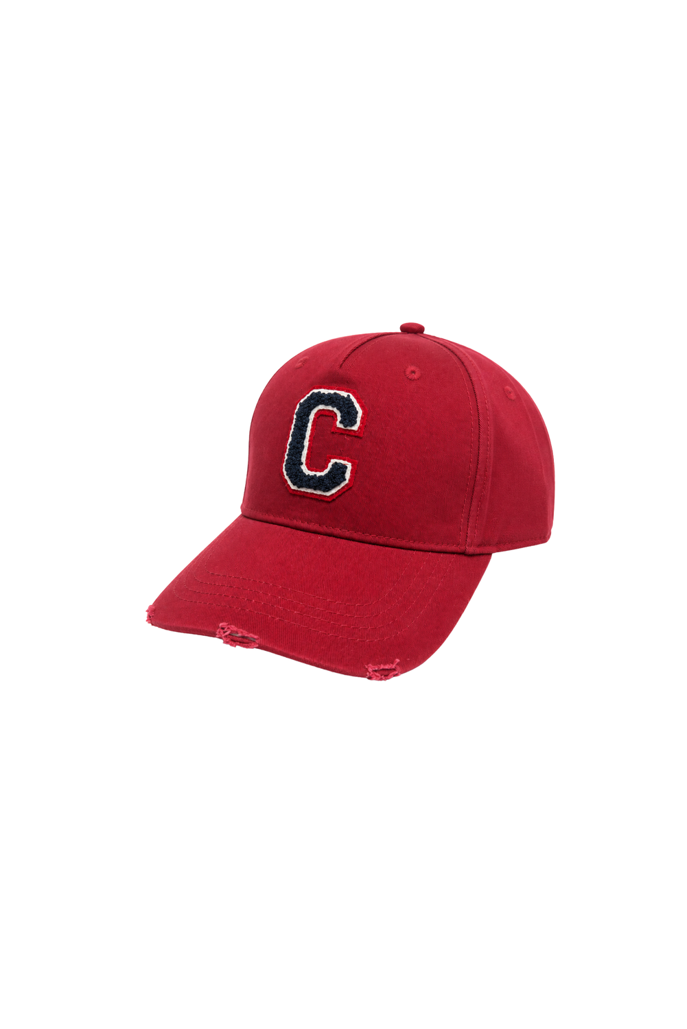 'CLAN' LOGO RED Baseball Cap by Clan Upstairs Private Label
