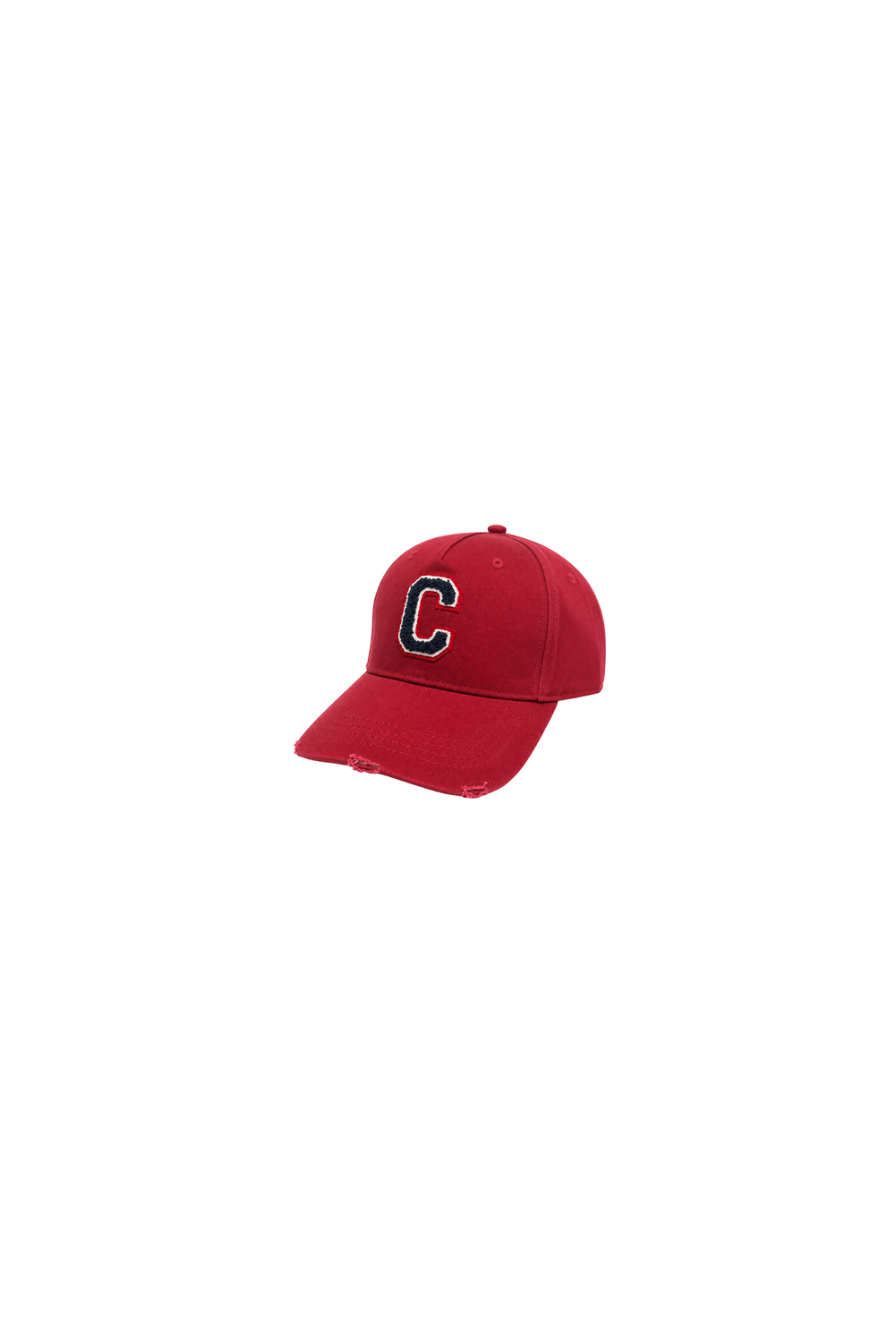 'CLAN' LOGO RED Baseball Cap by Clan Upstairs Private Label