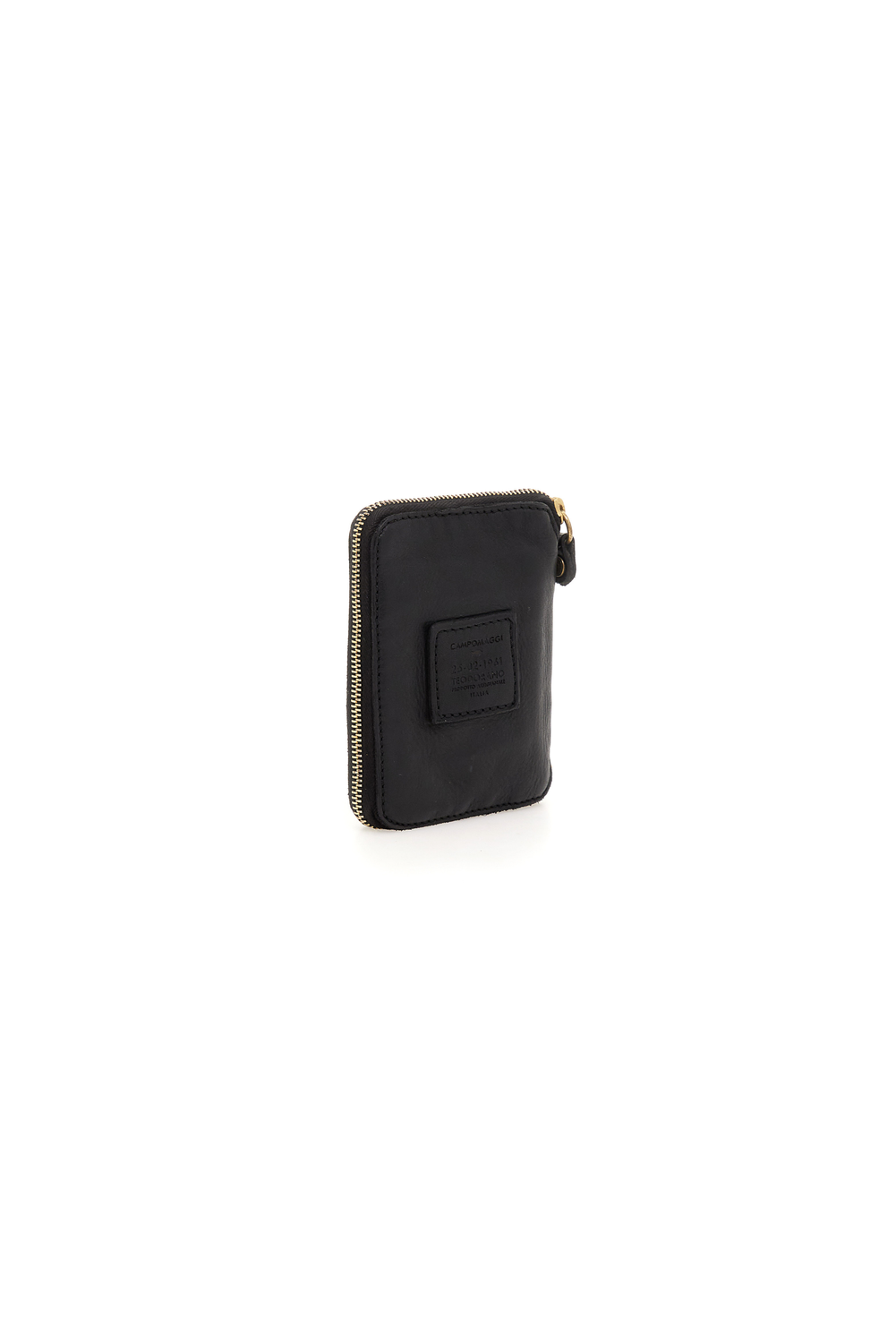 TOSCA BLACK LEATHER wallet by Campomaggi
