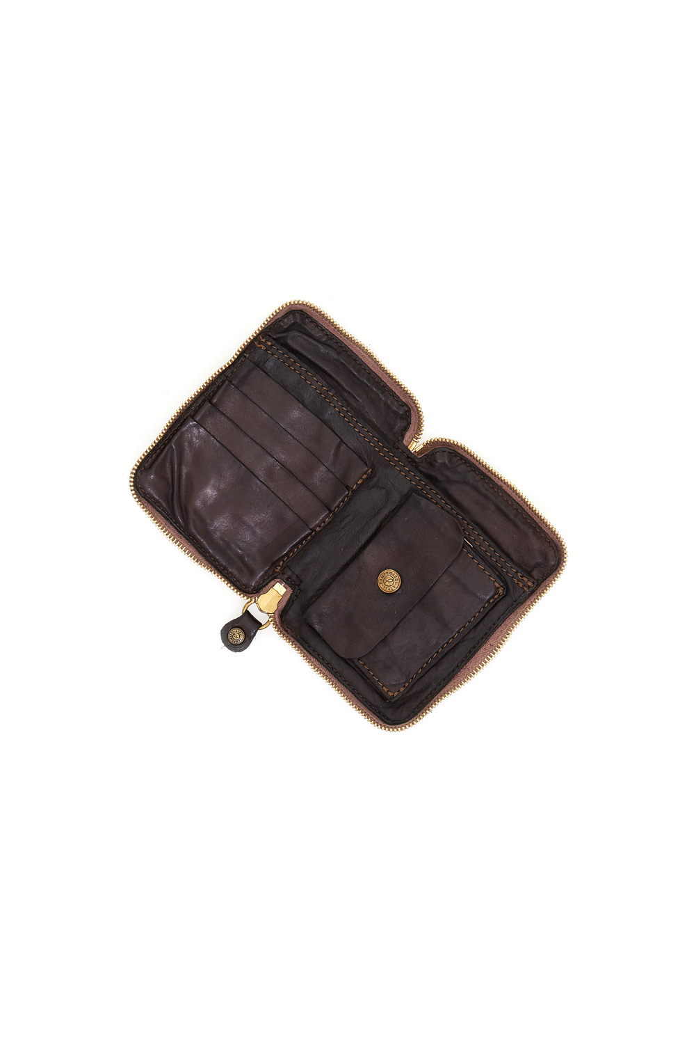 TOSCA BROWN LEATHER wallet by Campomaggi