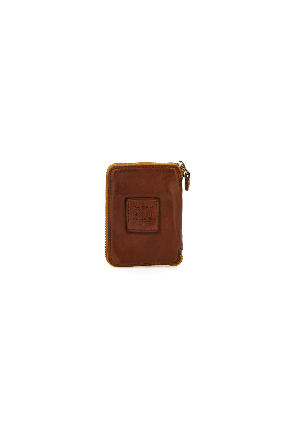 TOSCA COGNAC LEATHER wallet by Campomaggi