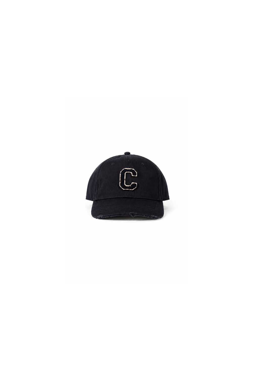 'C' LOGO BASEBALL CAP BLU/B by Clan Upstairs Private Label