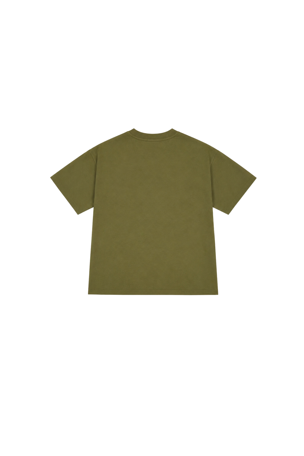 SHORT SLEEVE T-SHIRT KAKI by Clan Upstairs Private Label