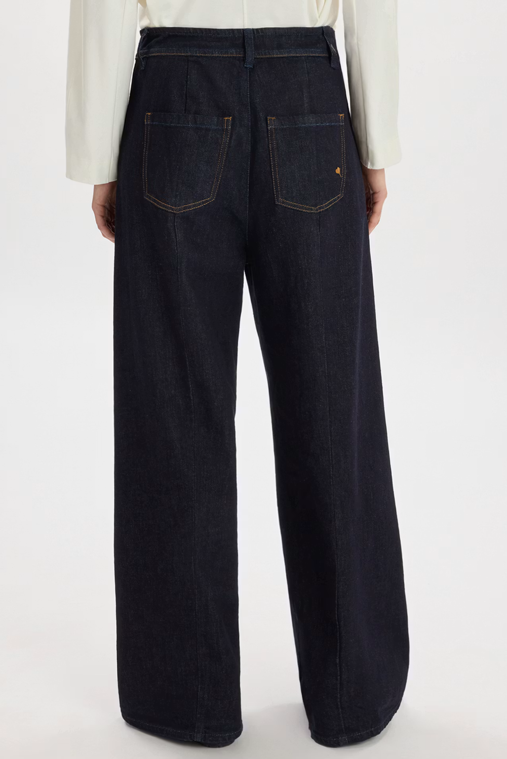 WHIP UP HIGH-WAISTED TROUSERS DENIM by HIGH
