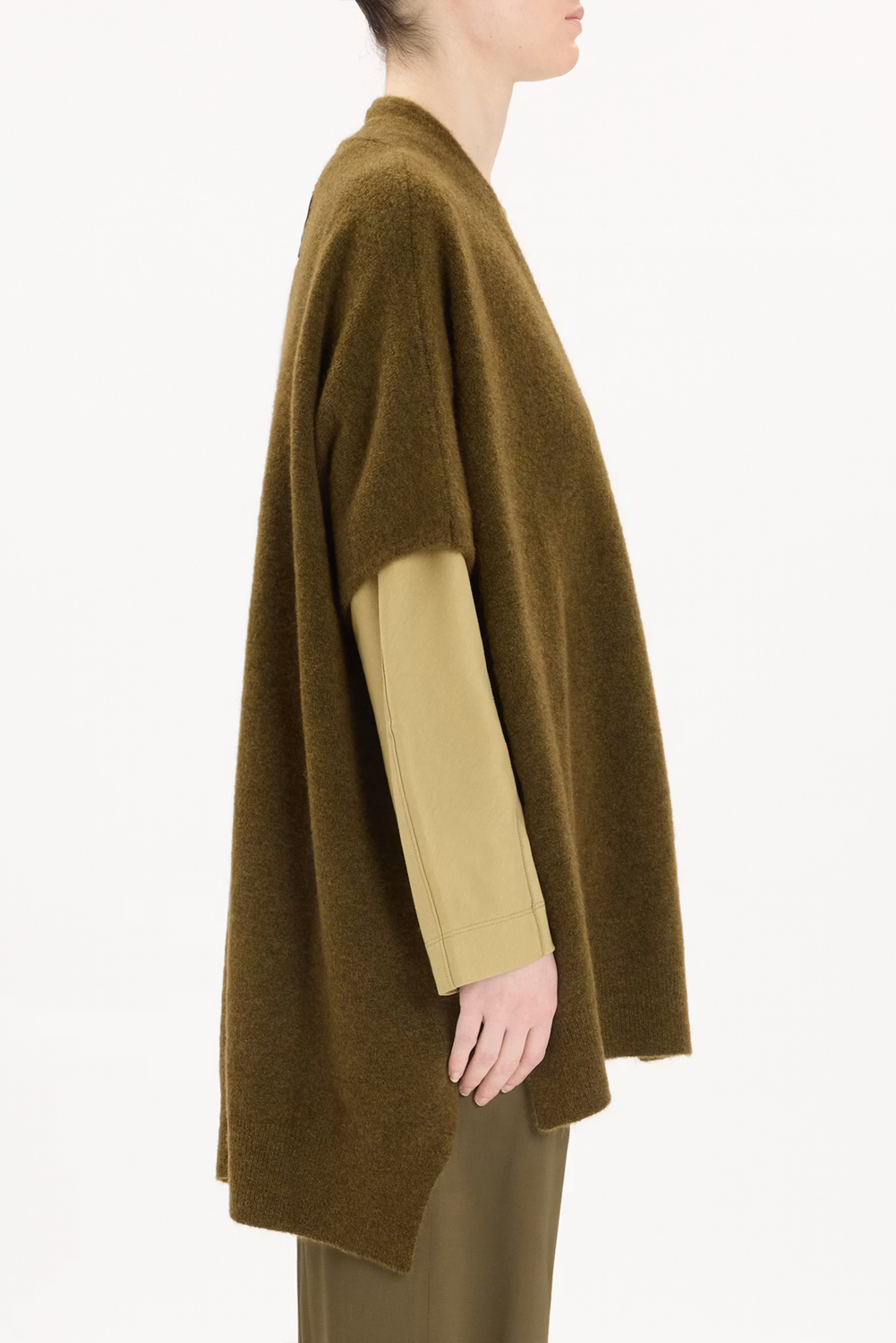 PRUDENCE KNITTED CARDIGAN MOSS GREEN by HIGH