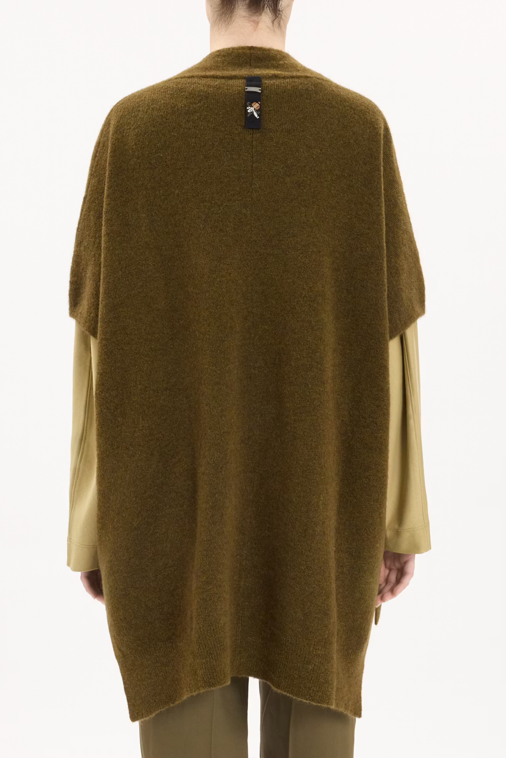 PRUDENCE KNITTED CARDIGAN MOSS GREEN by HIGH