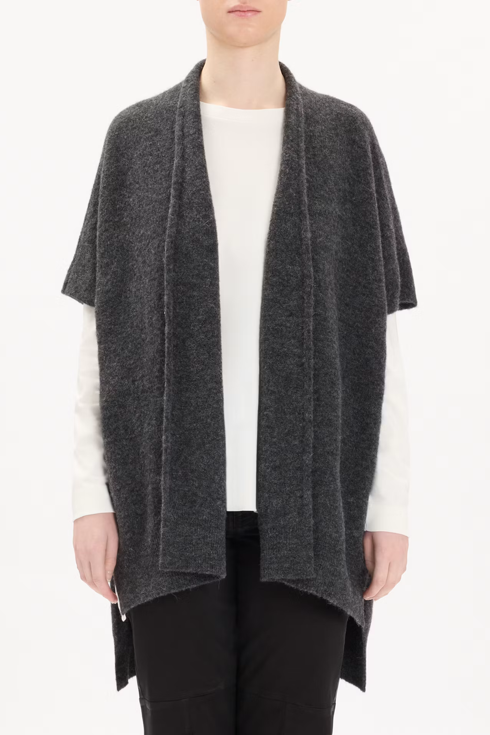 PRUDENCE KNITTED CARDIGAN DARK GREY by HIGH