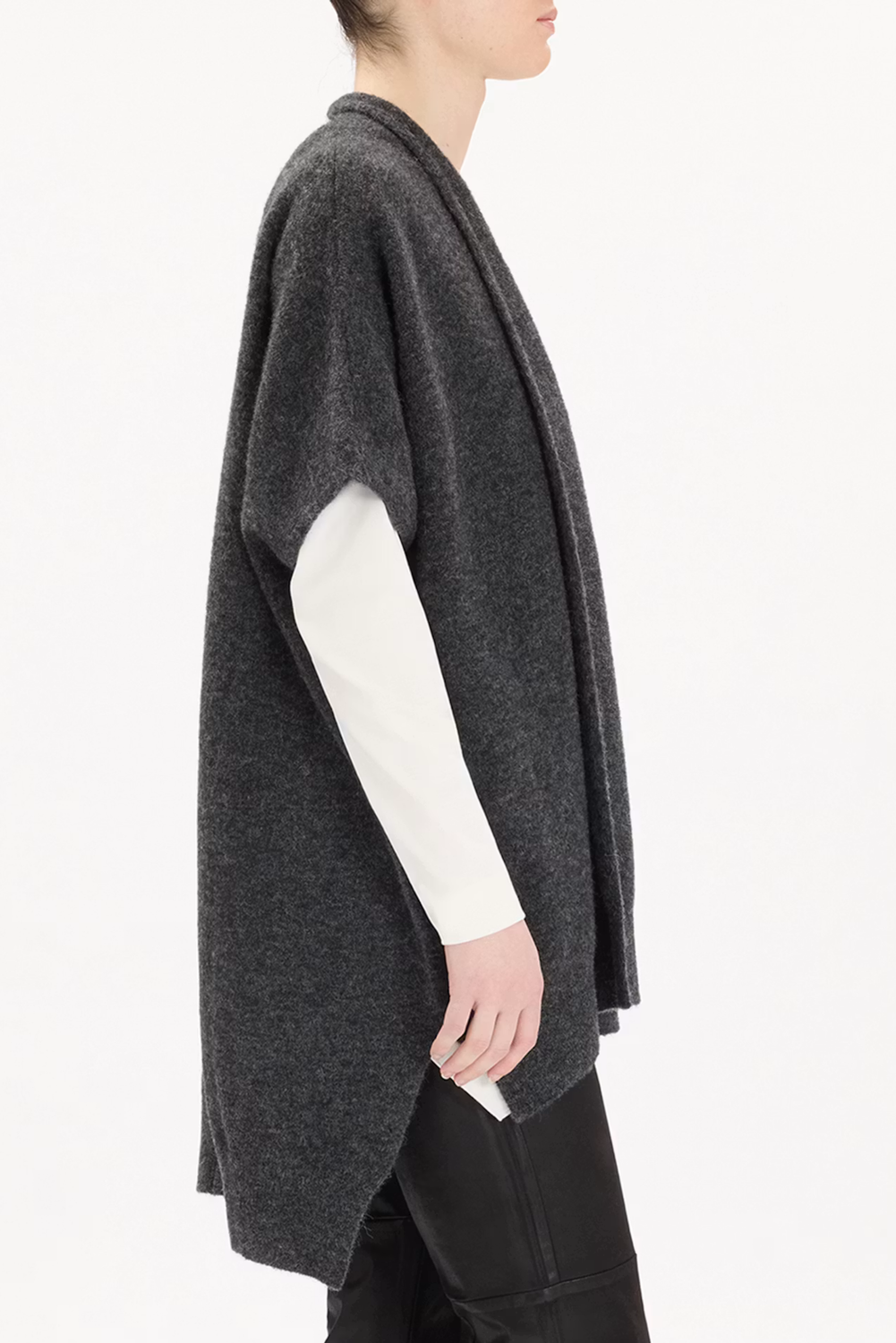 PRUDENCE KNITTED CARDIGAN DARK GREY by HIGH