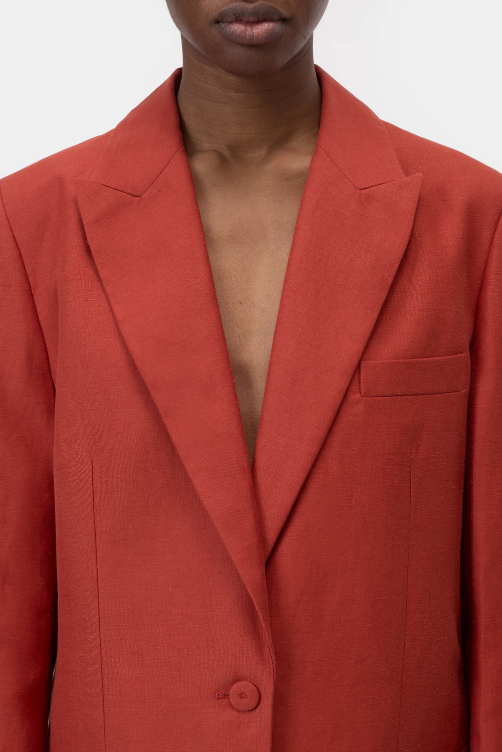 BLAZER BRICK RED by Closed