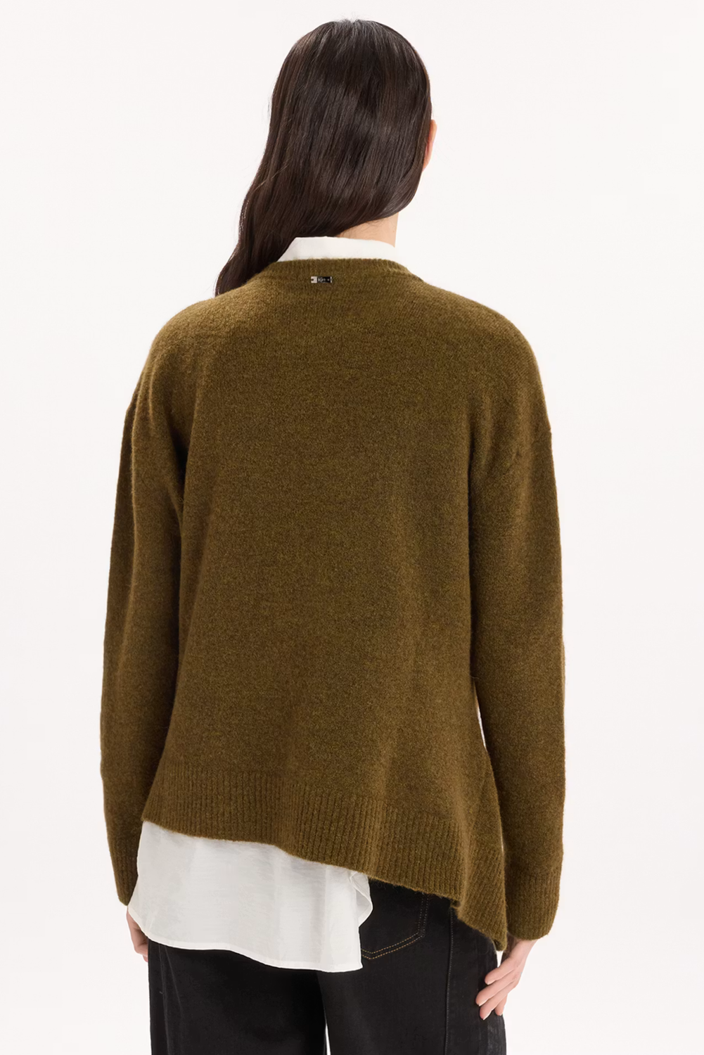 ADVANCE KNITTED SWEATER MOSS GREEN by HIGH