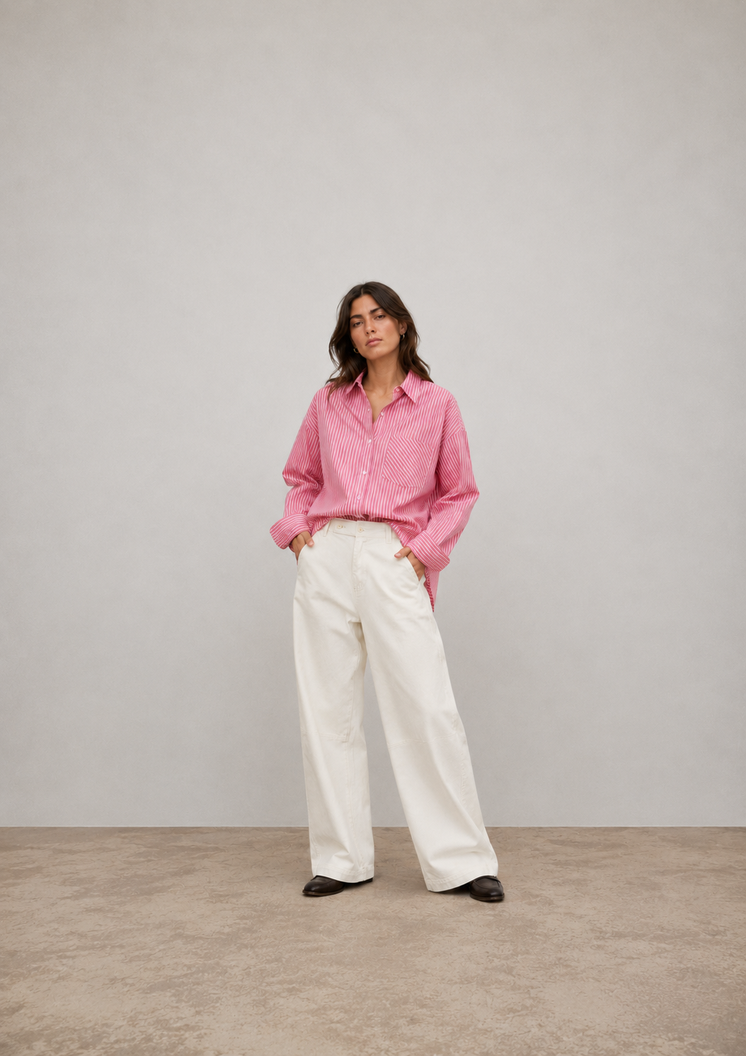 MARTIN TROUSERS WHITE by Clan Upstairs Private Label