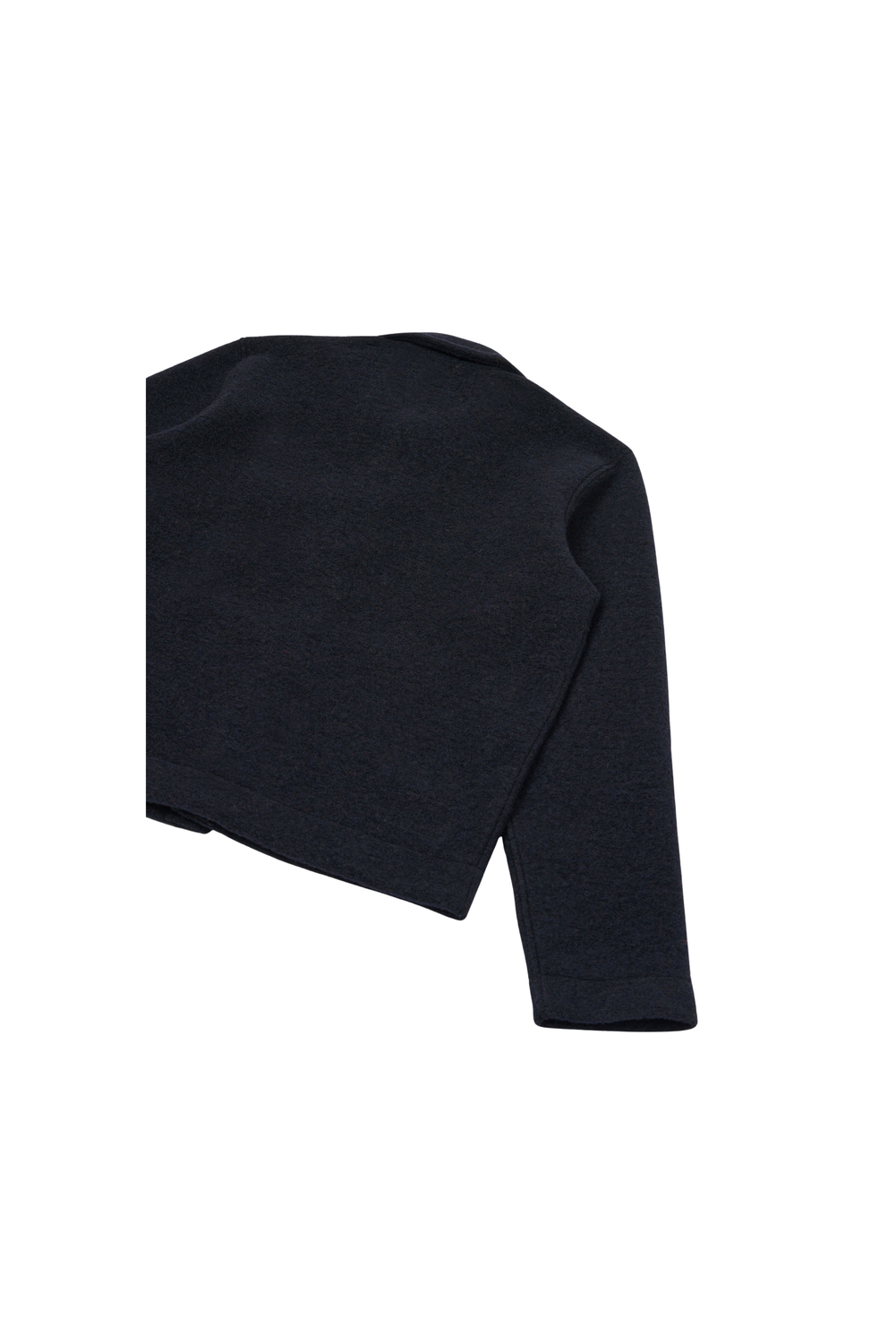 Navy Wool Fleece Uniform Jacket by Universal Works