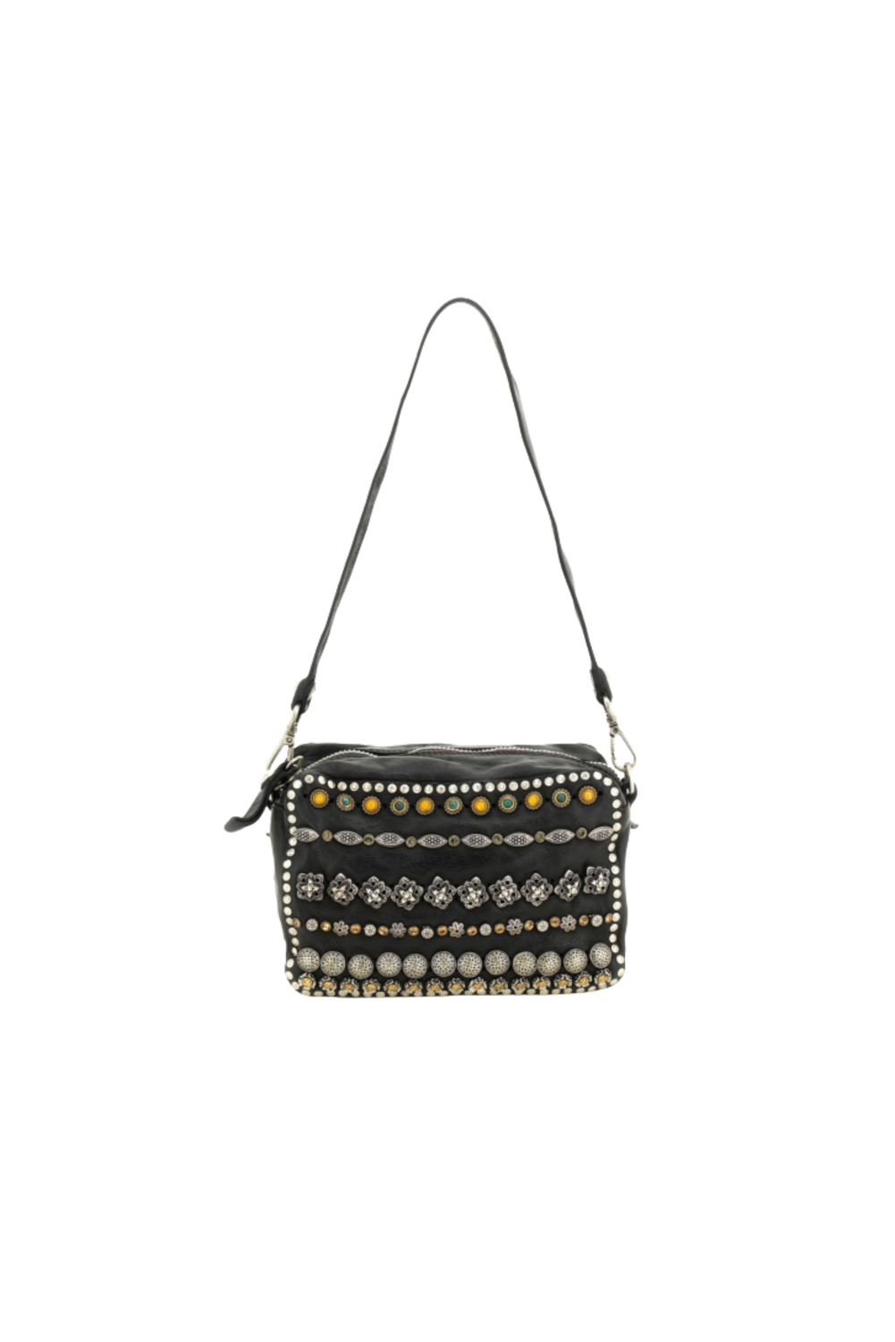 KATE FORTE DEI MARMI NERO Camera bag by Campomaggi