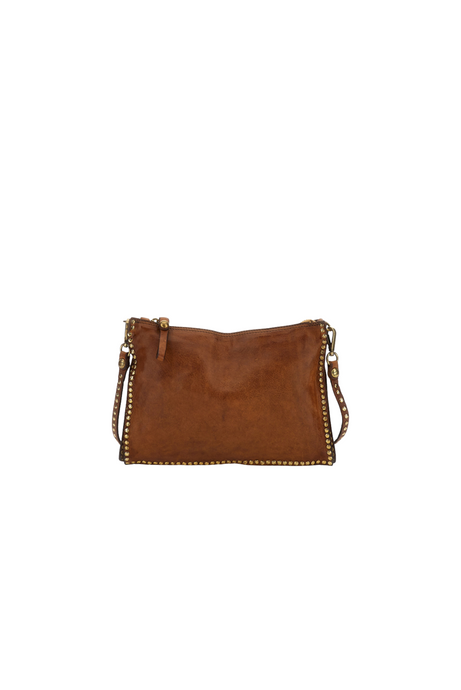 EVA COGNAC Pochette Bag by Campomaggi
