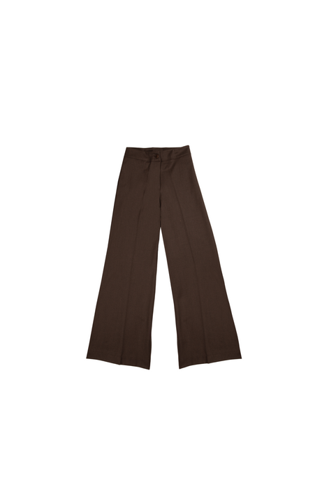 PERFECT BROWN Trousers by Clan Upstairs Private Label