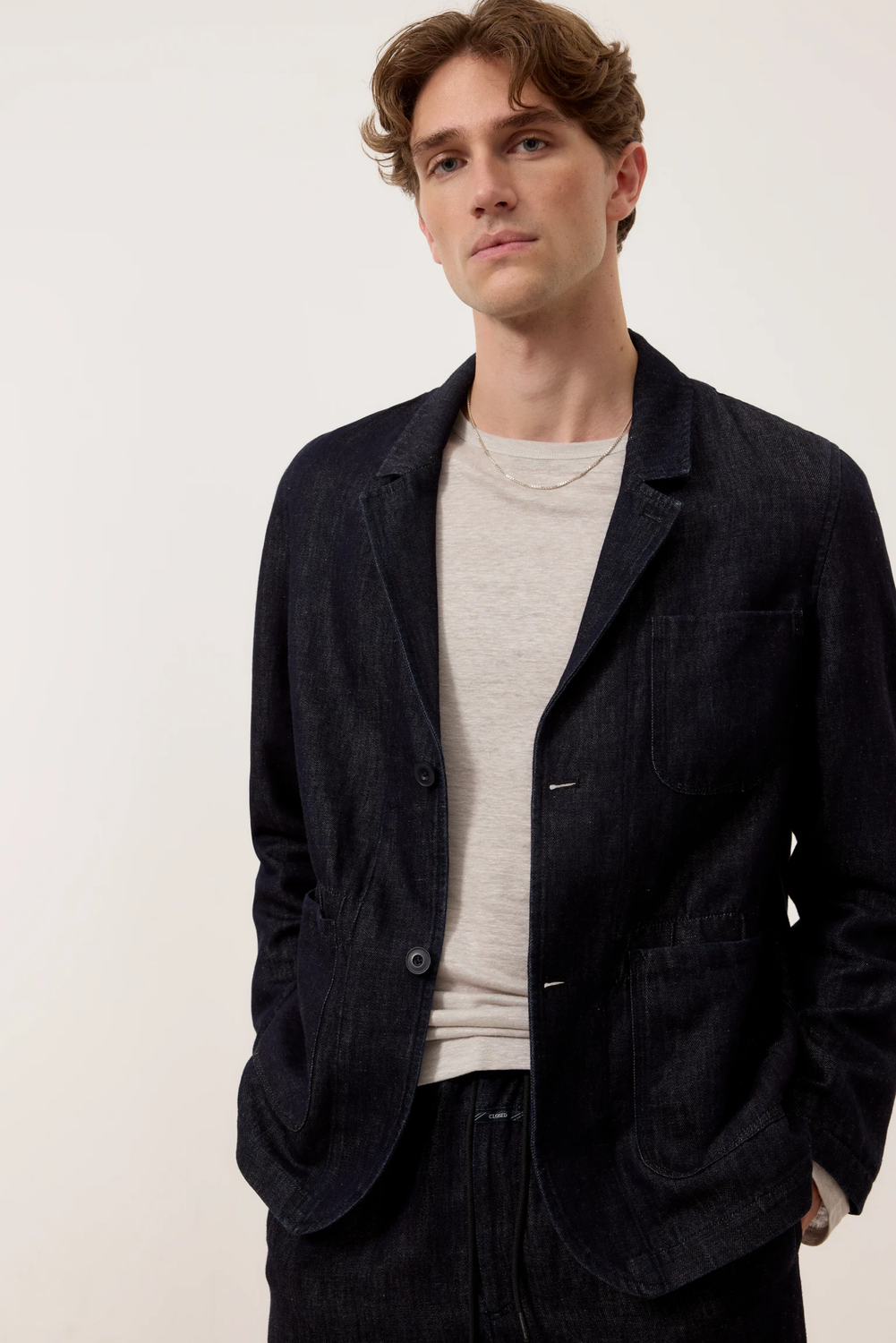 DARK BLUE BLAZER by Closed