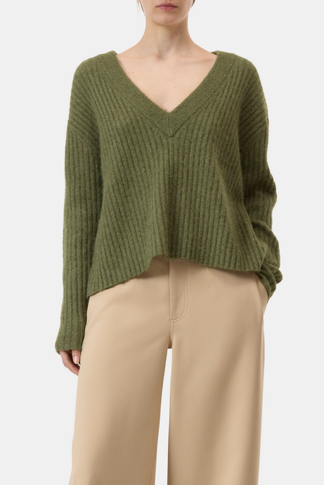 V NECK RIB 695 Sweater by Closed