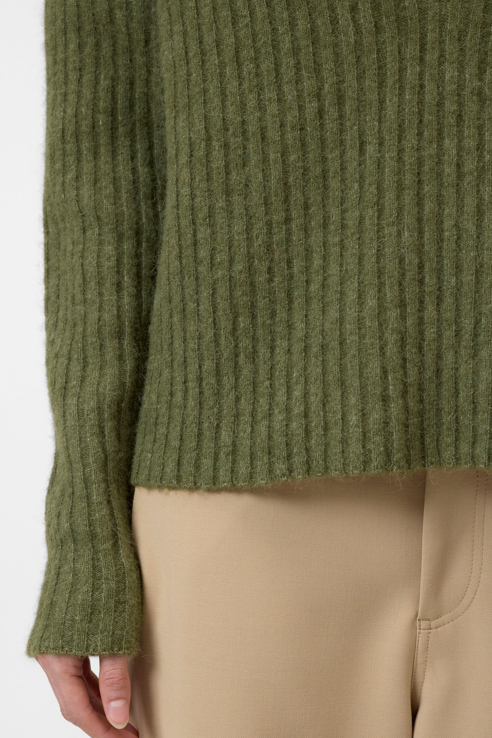V NECK RIB 695 Sweater by Closed