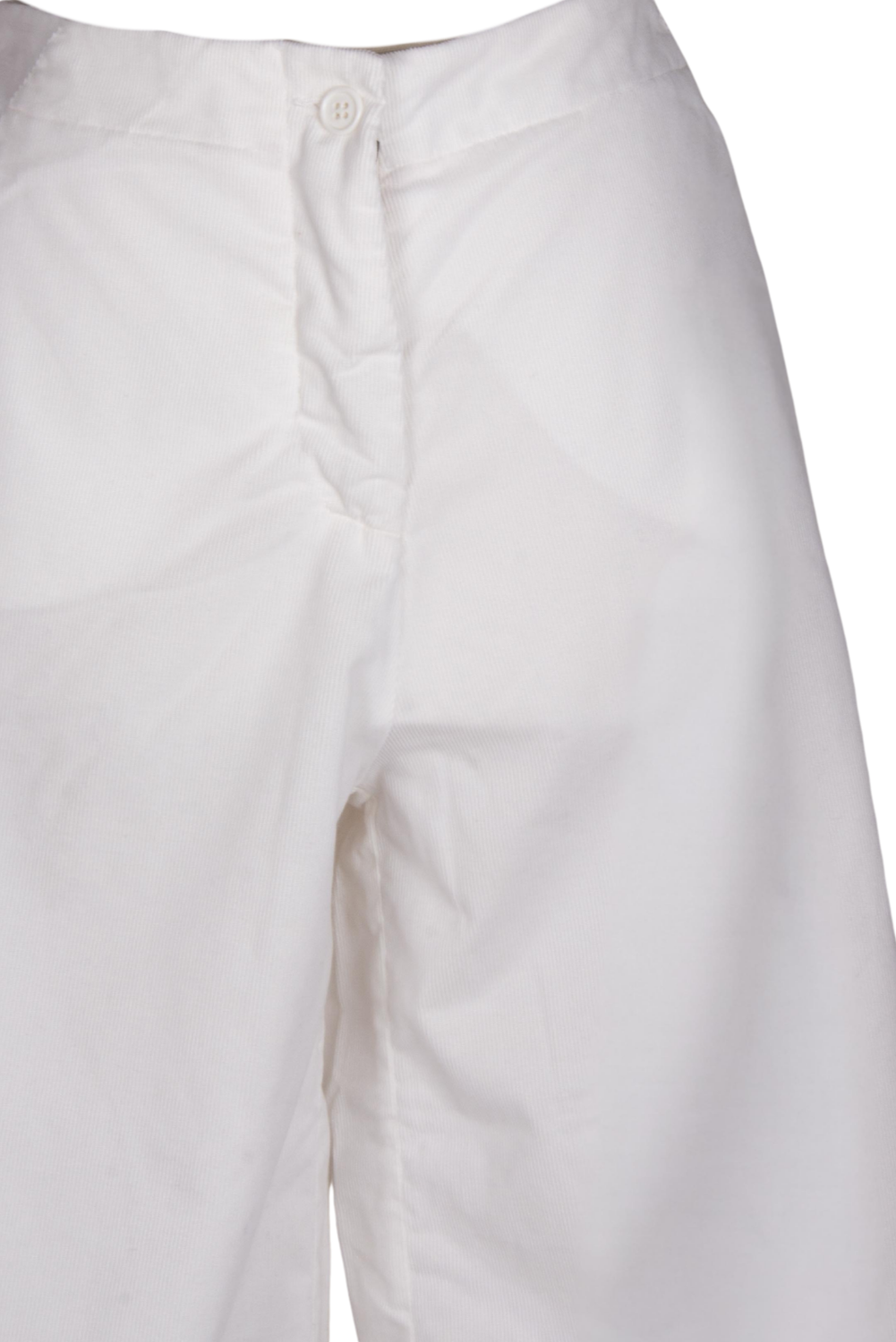 CAROL CORDUROY BIANCO Trousers by Clan Upstairs Private Label