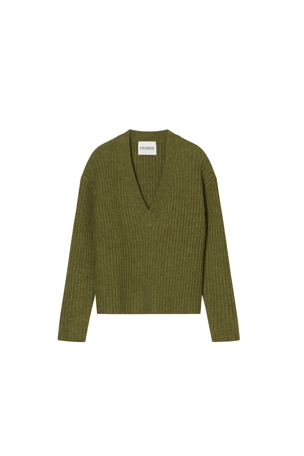 V NECK RIB 695 Sweater by Closed