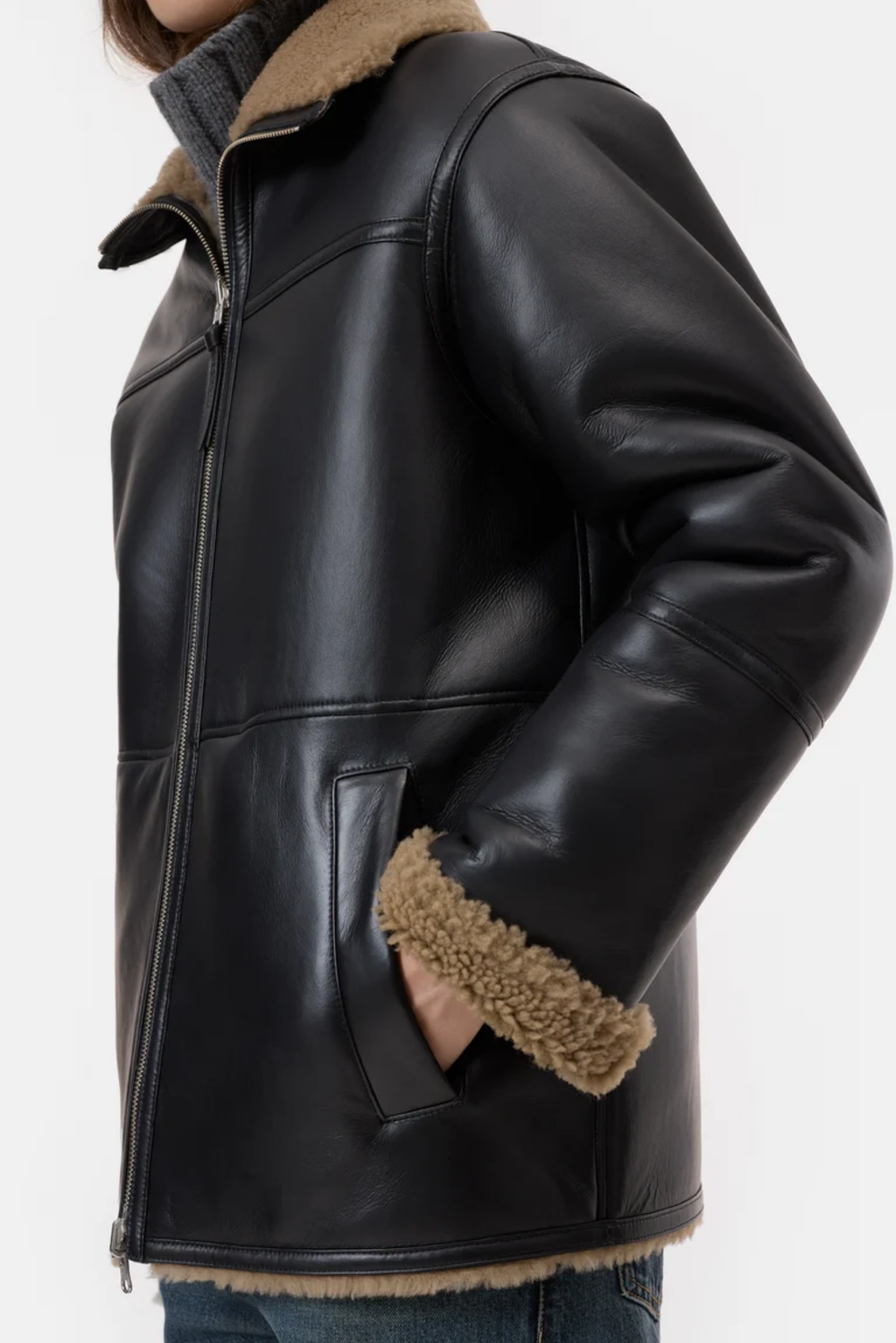 REVERSIBILE SHEARLING 100 Jacket by Closed