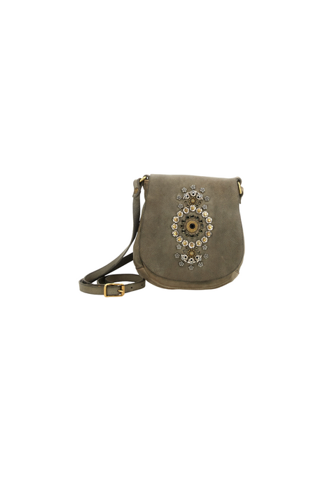 GIADA CEMENTO Crossbody Bag by Campomaggi
