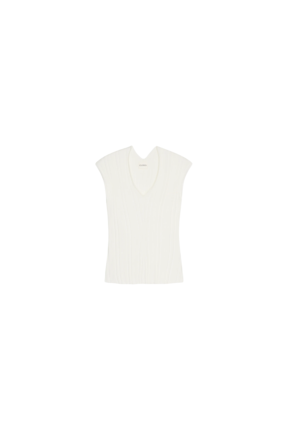 V NECK SHORT SLEEVE  218 SHIRT by Closed