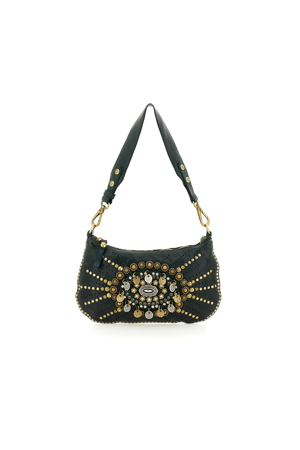 TERESA BOTTIGLIA EMBELLISHED shoulder bag by Campomaggi