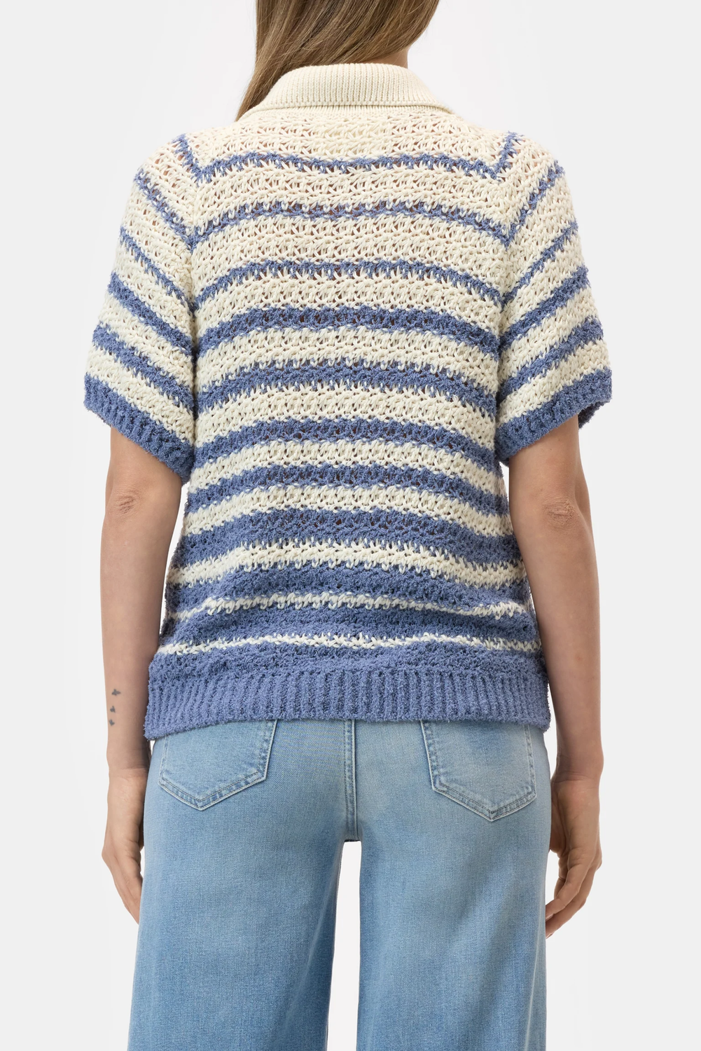 STRIPED POLO CARDIGAN 531 by Closed