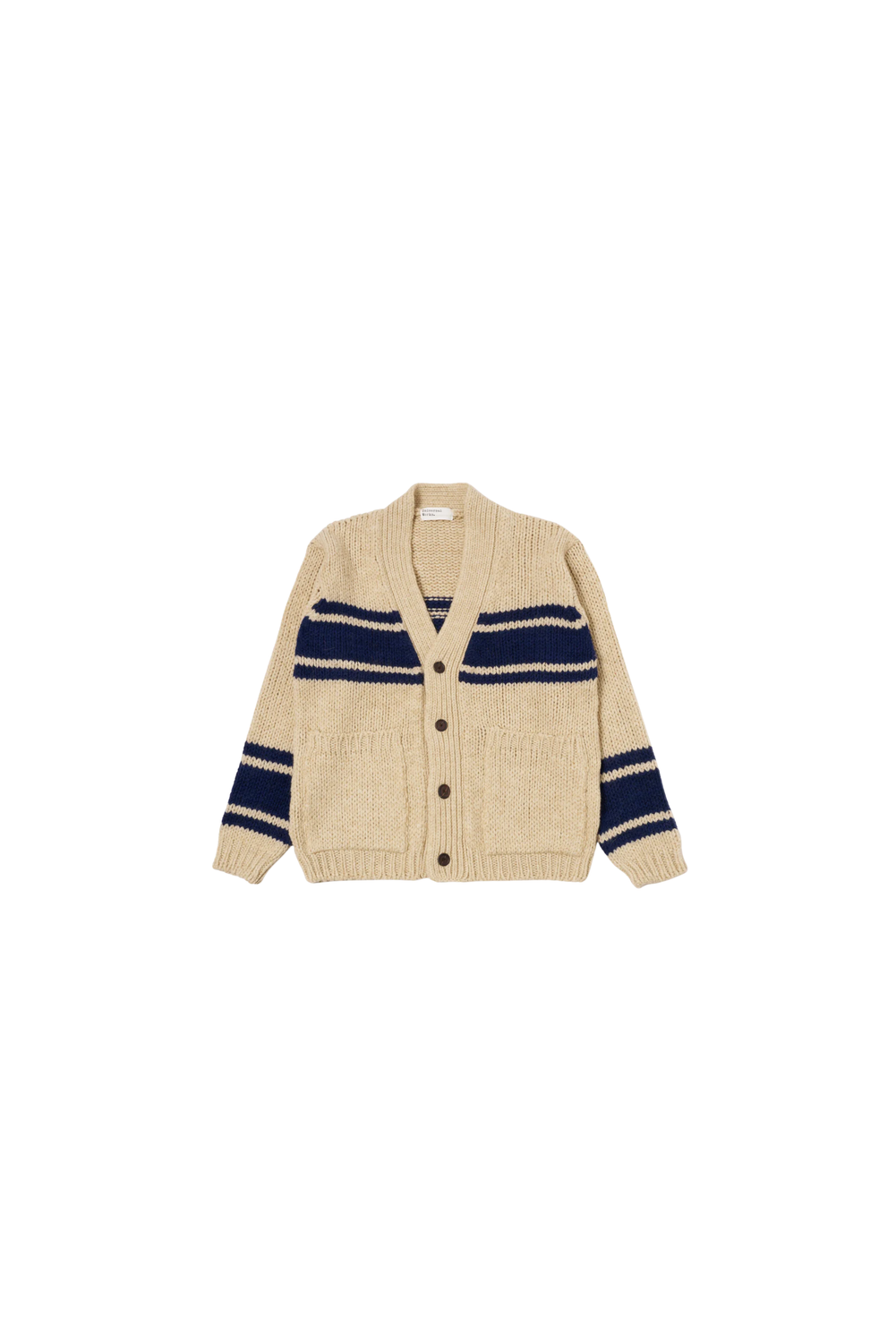 LANGDALE SAND Cardigan by Universal Works
