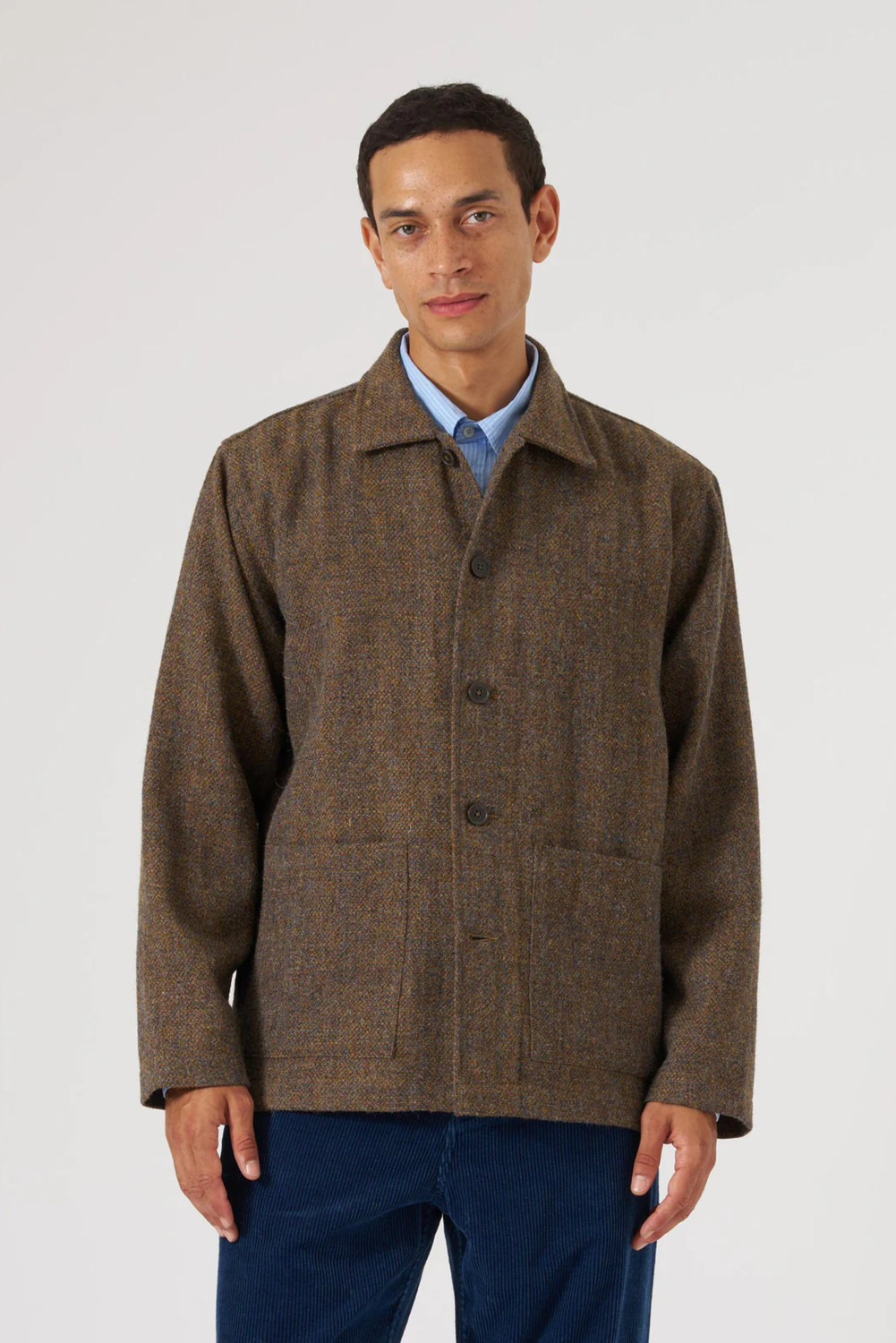 EASY GOLD HARRIS TWEED jacket by Universal Works