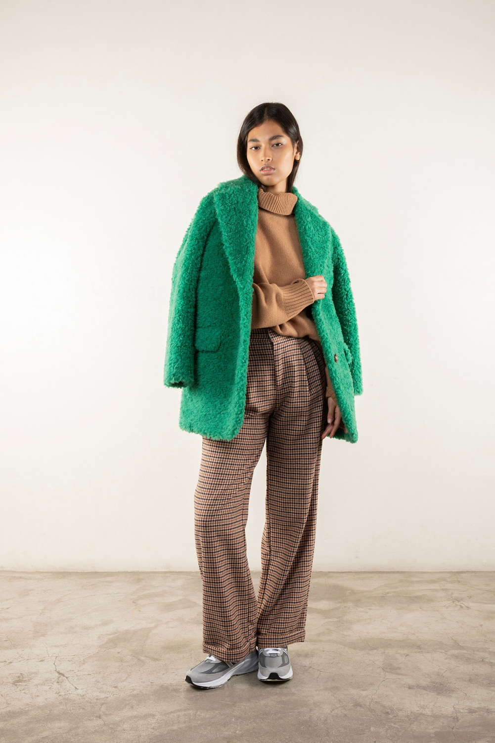 FUR GREEN Jacket by Alexis