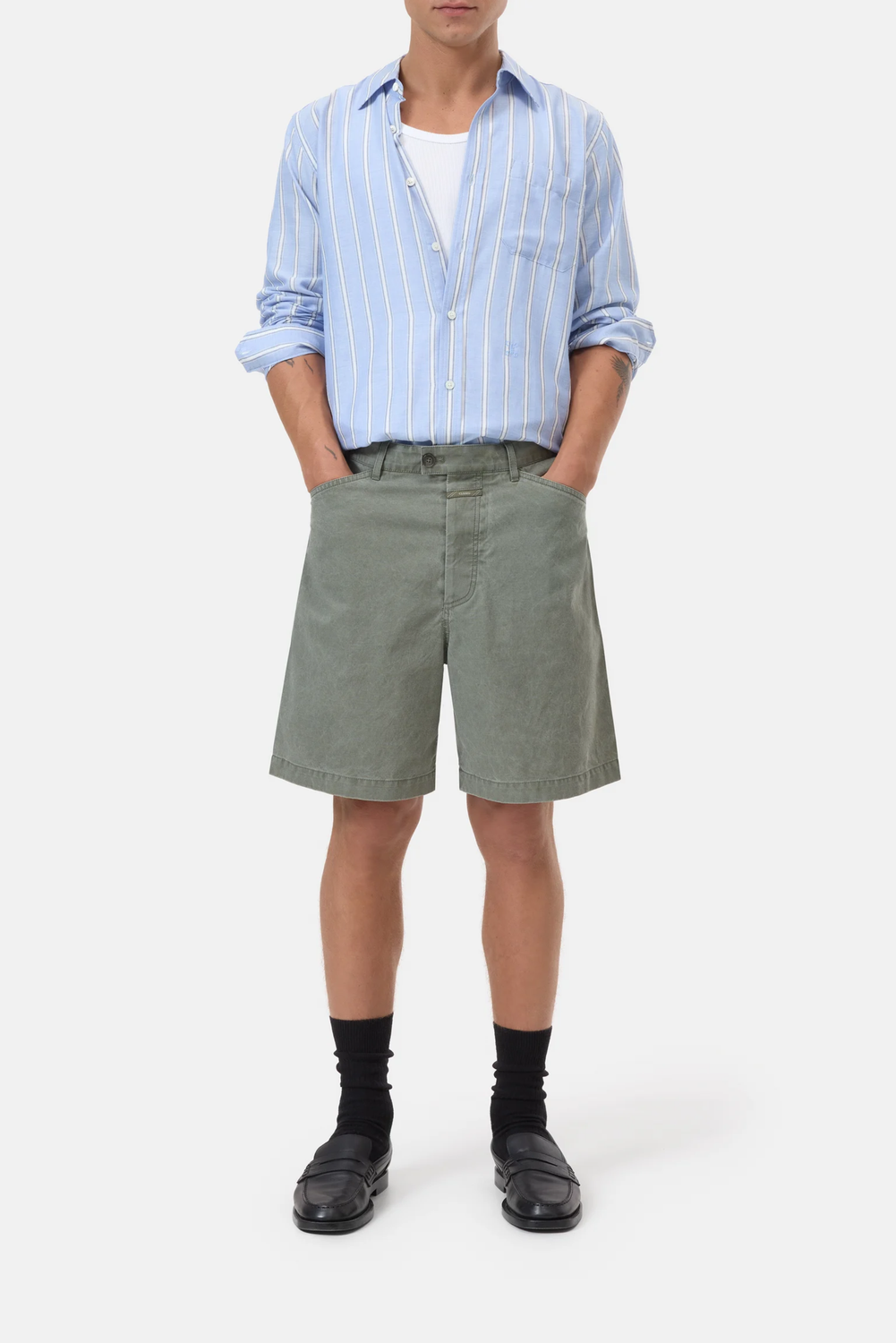 SHORTS PINE GREEN 614 BY CLOSED