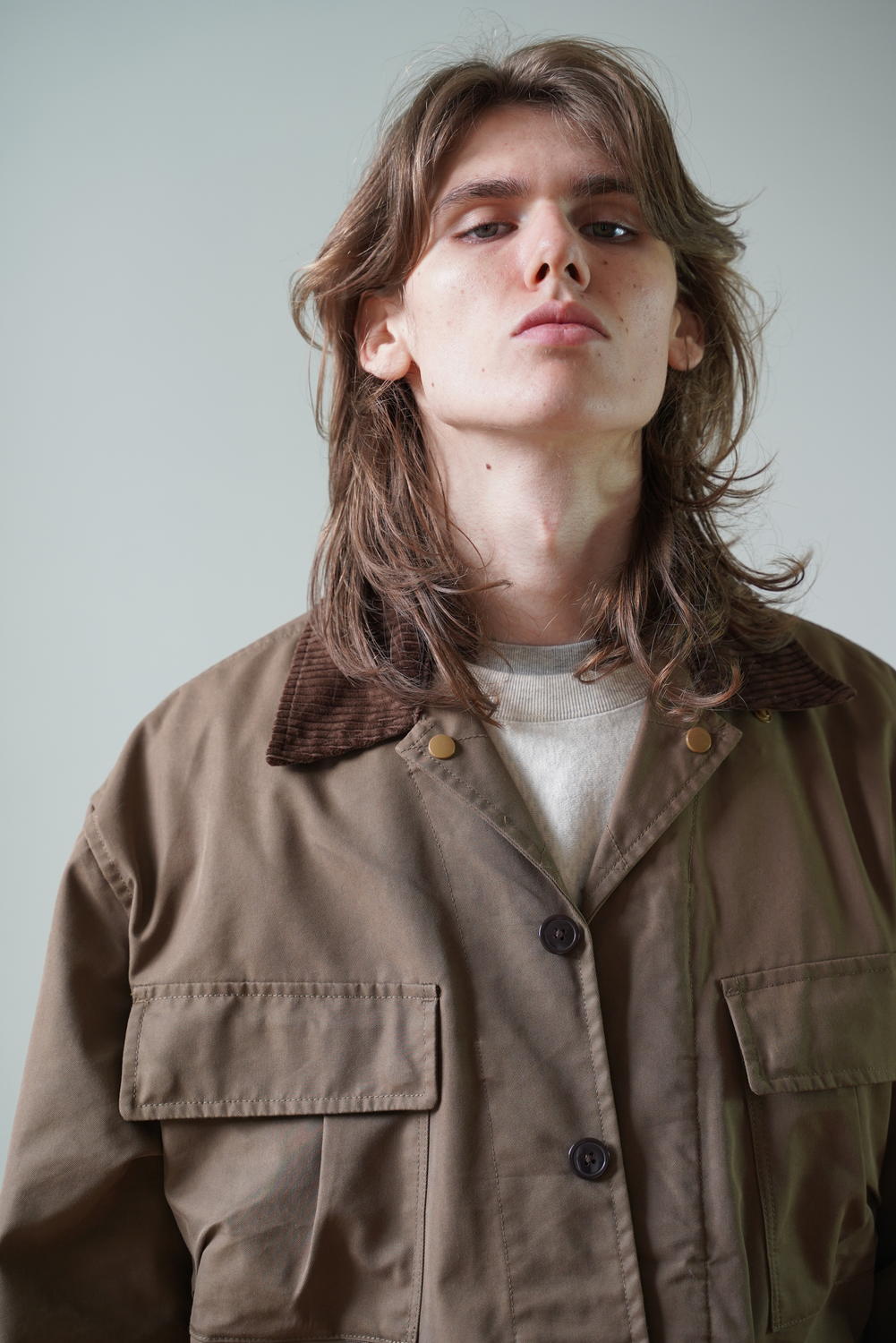 HUNTER KIMONO DARK OAK Jacket by Standard Types