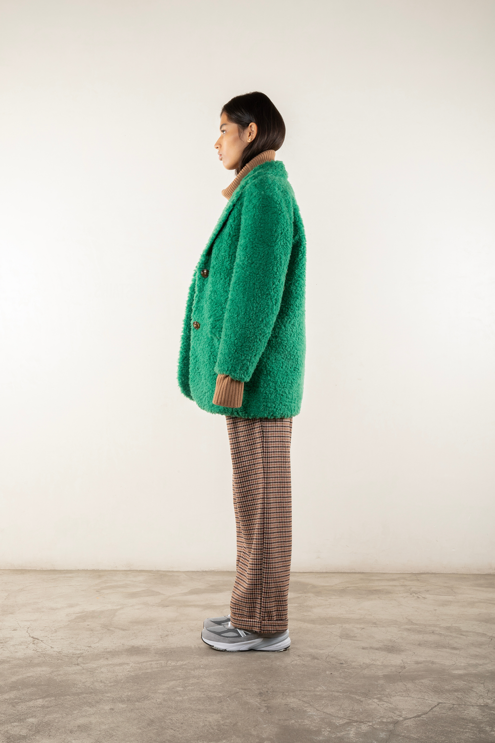 FUR GREEN Jacket by Alexis